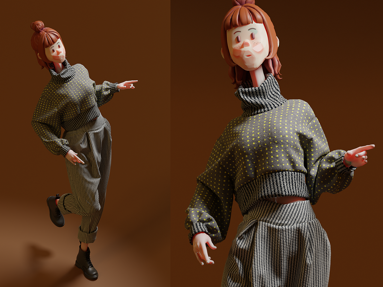 一些衣服的小练习（图ZMzAzNjk5NjUy） - 其他三维 - 站酷设计师DDDucking原创素材 - 站酷ZCOOL