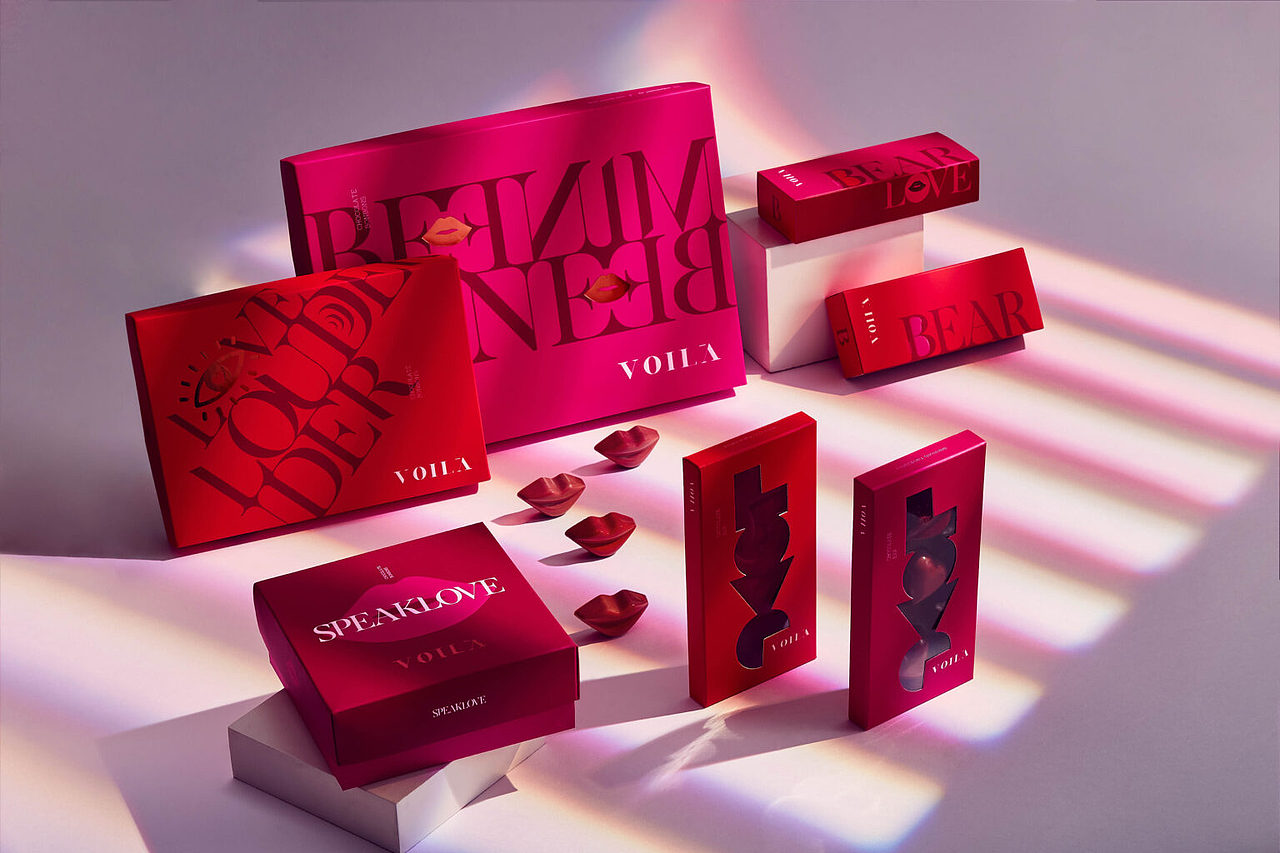 巧克力甜点包装设计