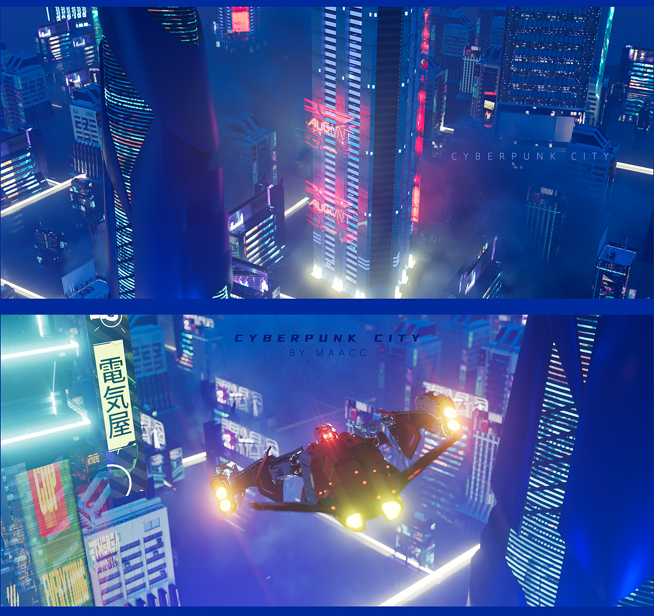 赛博朋克城市（图ZMzAyNjEzNDY4） - 场景 - 站酷设计师Macc01原创素材 - 站酷ZCOOL