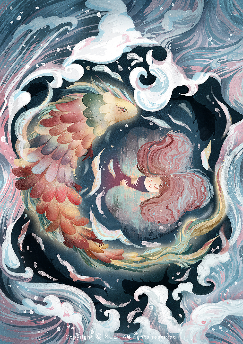 山海经 四兽（图ZMjk2NjI1ODgw） - 创作习作 - 站酷设计师XUESTUDIO原创素材 - 站酷ZCOOL