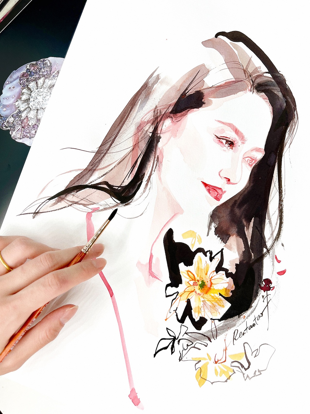 生如夏花,乘风盛放。|任桃桃X乘风破浪(图ZMzExMzE1NjY4) - 商业插画 - 站酷设计师任桃桃原创素材 - 站酷ZCOOL