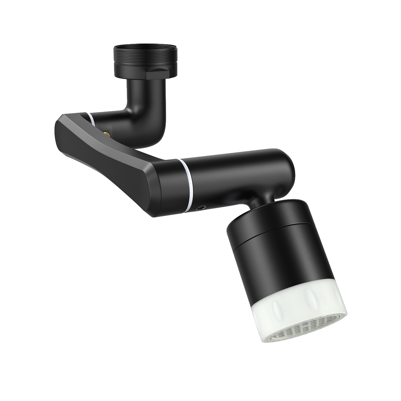 水龙头建模渲染白底图