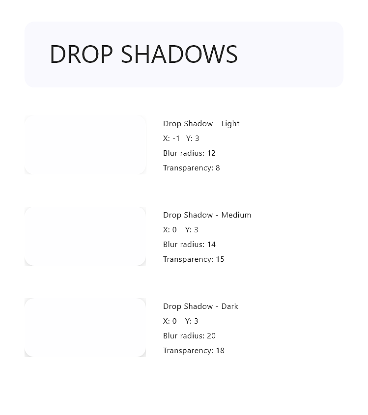 web设计规范模板