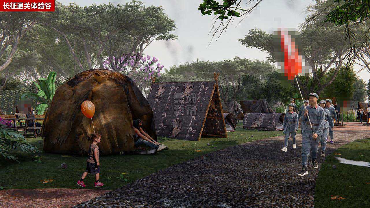 长征国家文化公园红二十五军长征出发地文化园红色景区