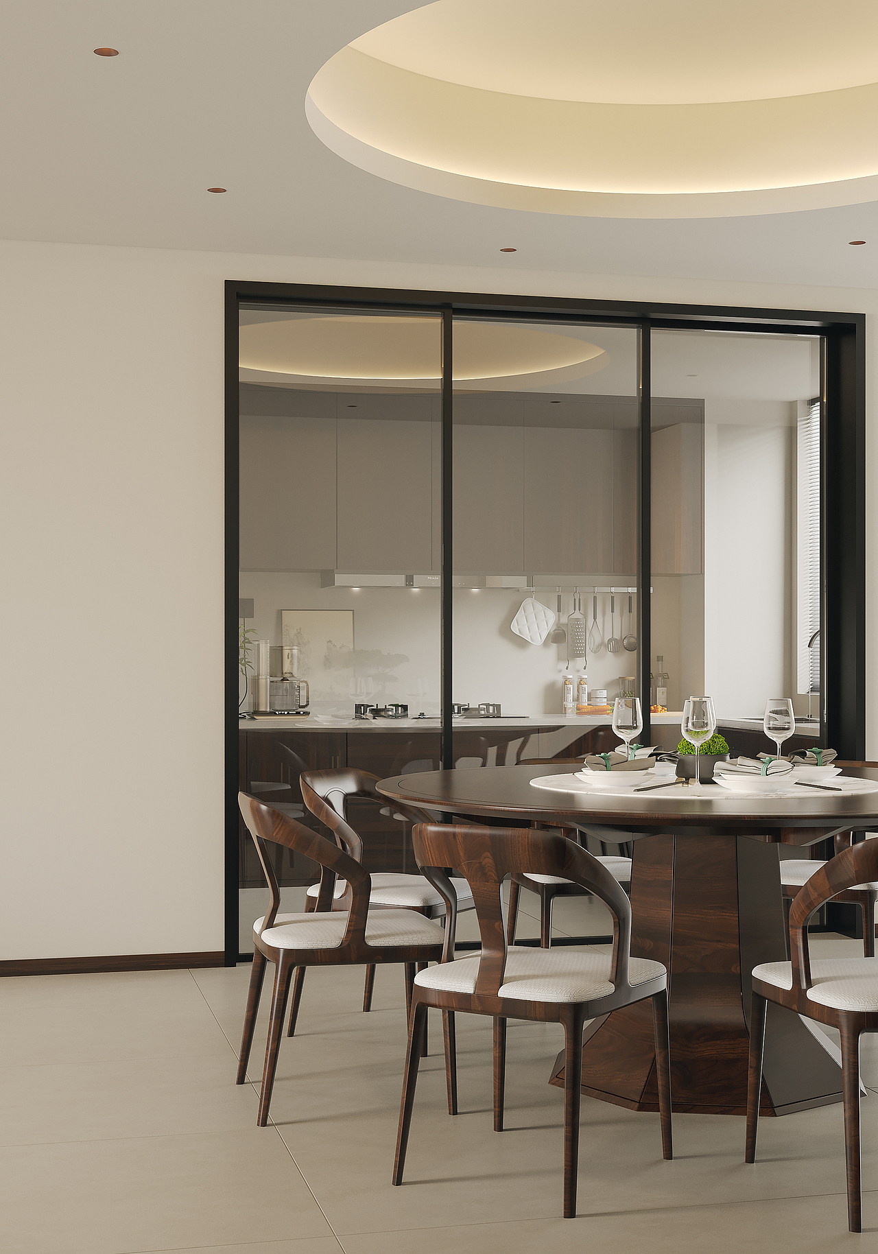 现代客餐厅（图ZMzQ5MzM2NTI0） - 家装设计 - 站酷设计师效果表现原创素材 - 站酷ZCOOL