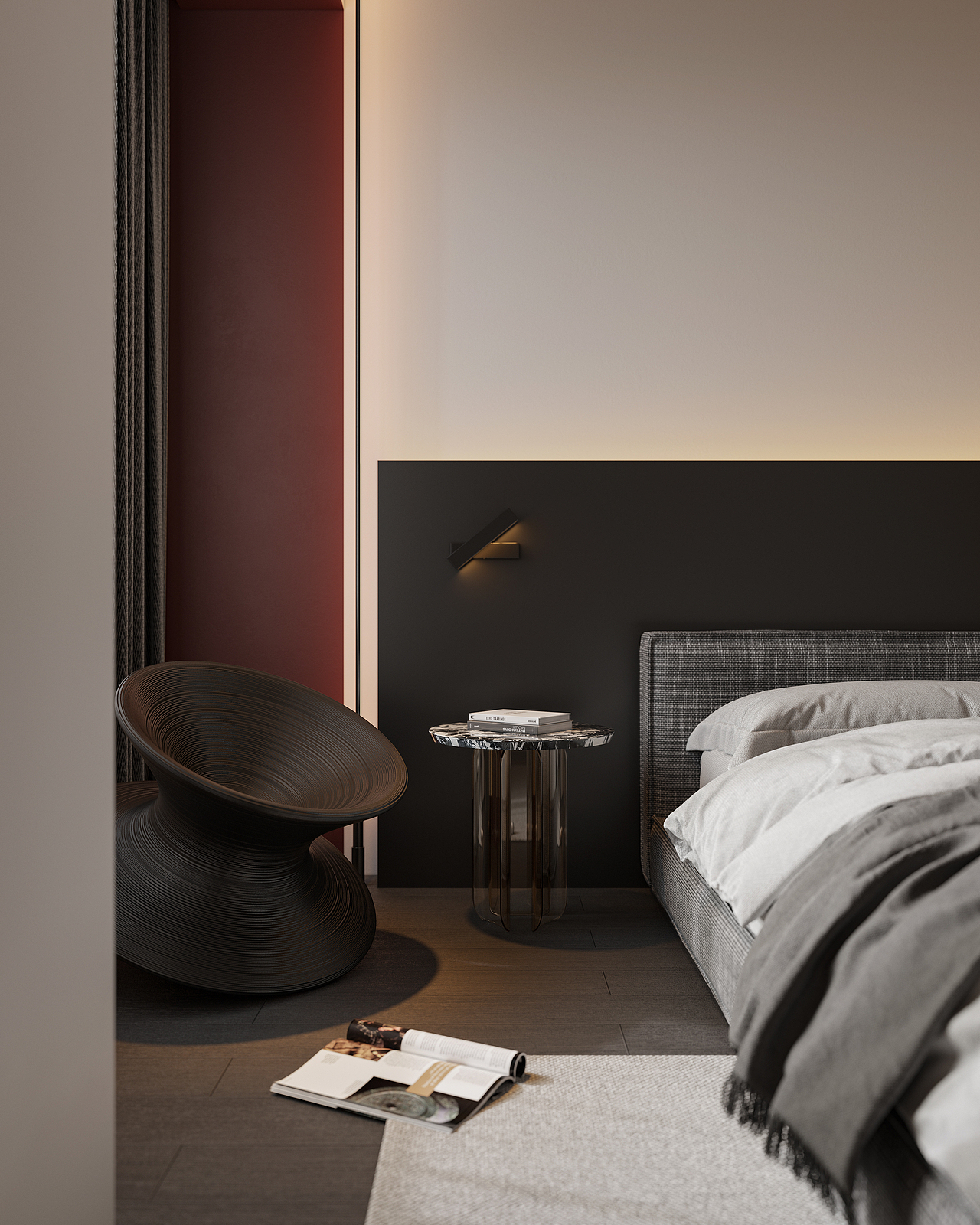 周笙笙全案设计 |134m²格调与品味的极致融合（图ZMzM3ODA1MTUy） - 家装设计 - 站酷设计师周笙笙全案设计原创素材 - 站酷ZCOOL