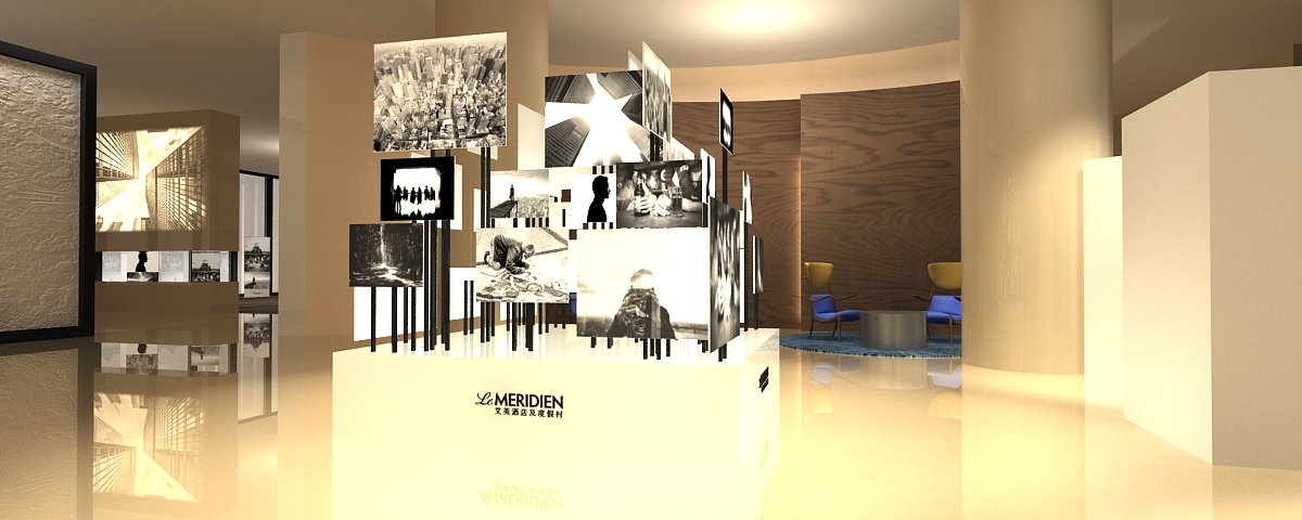 沈阳艾美酒店摄影展-场景设计