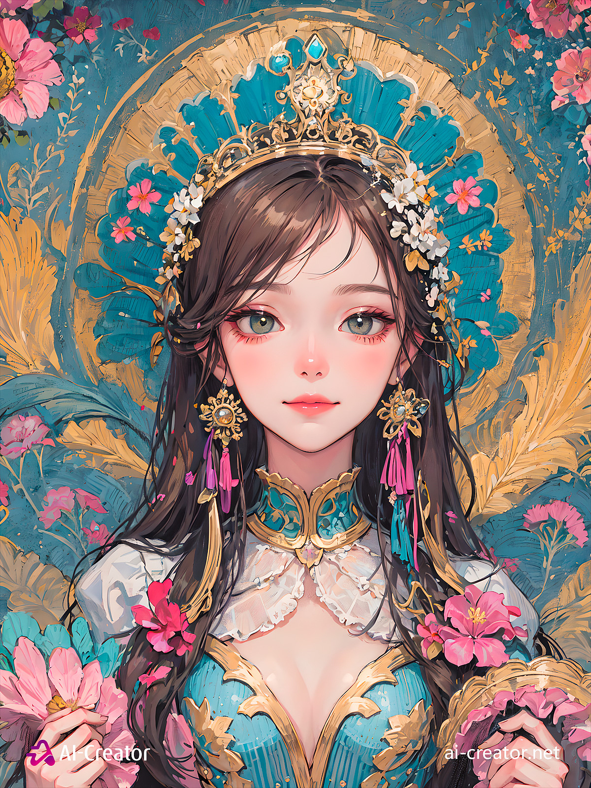 【AI绘画作品-99】万花筒