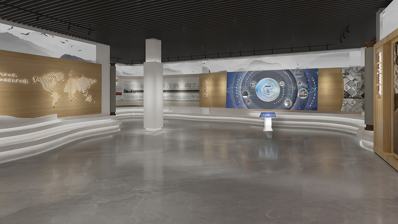 安徽展厅设计施工|丁家桥镇电商展示馆（图ZMzYxOTk3NTQ0） - 展陈设计 - 站酷设计师杭州展厅展馆设计原创素材 - 站酷ZCOOL