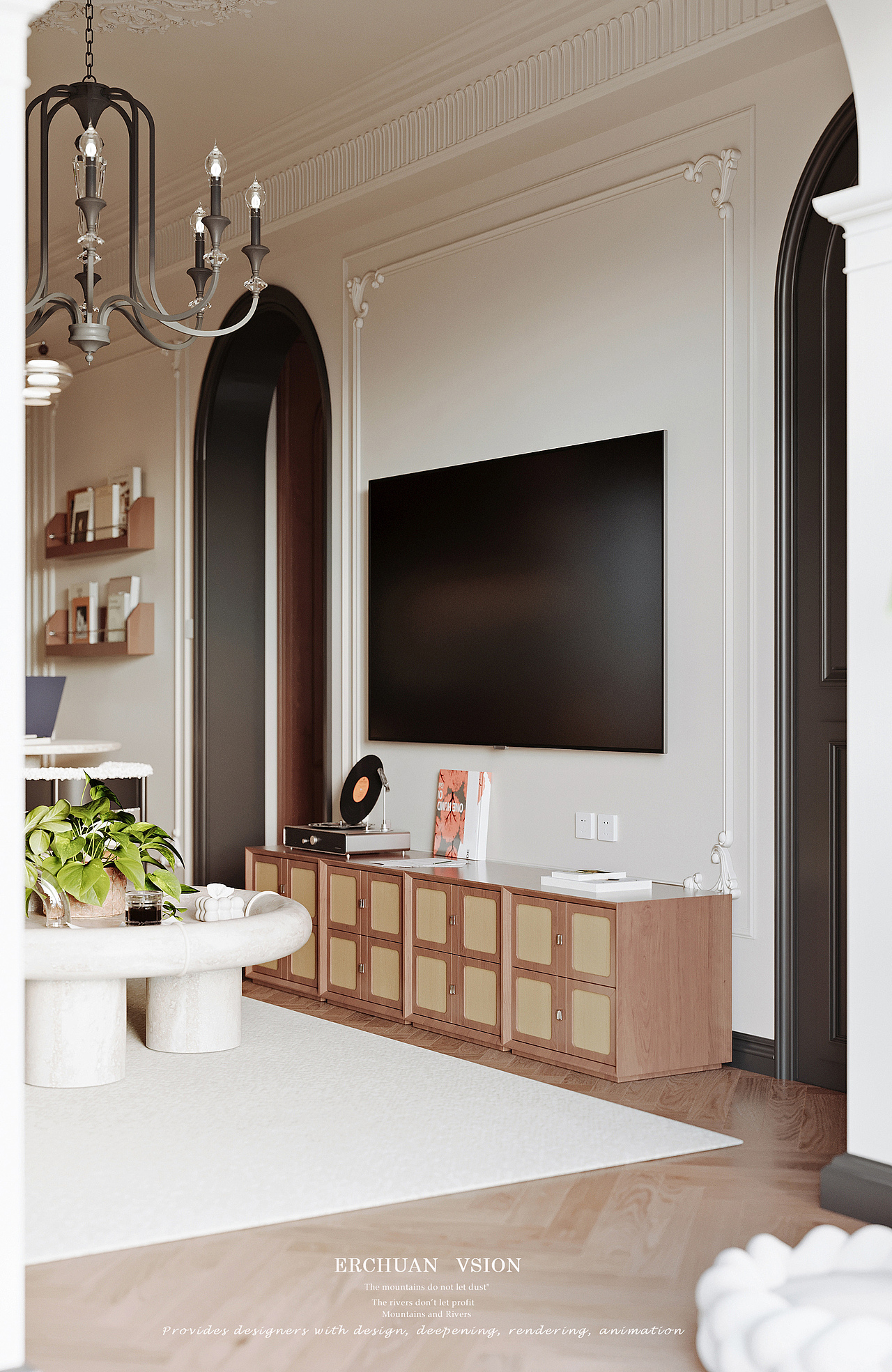 而川视觉丨现代中古法式