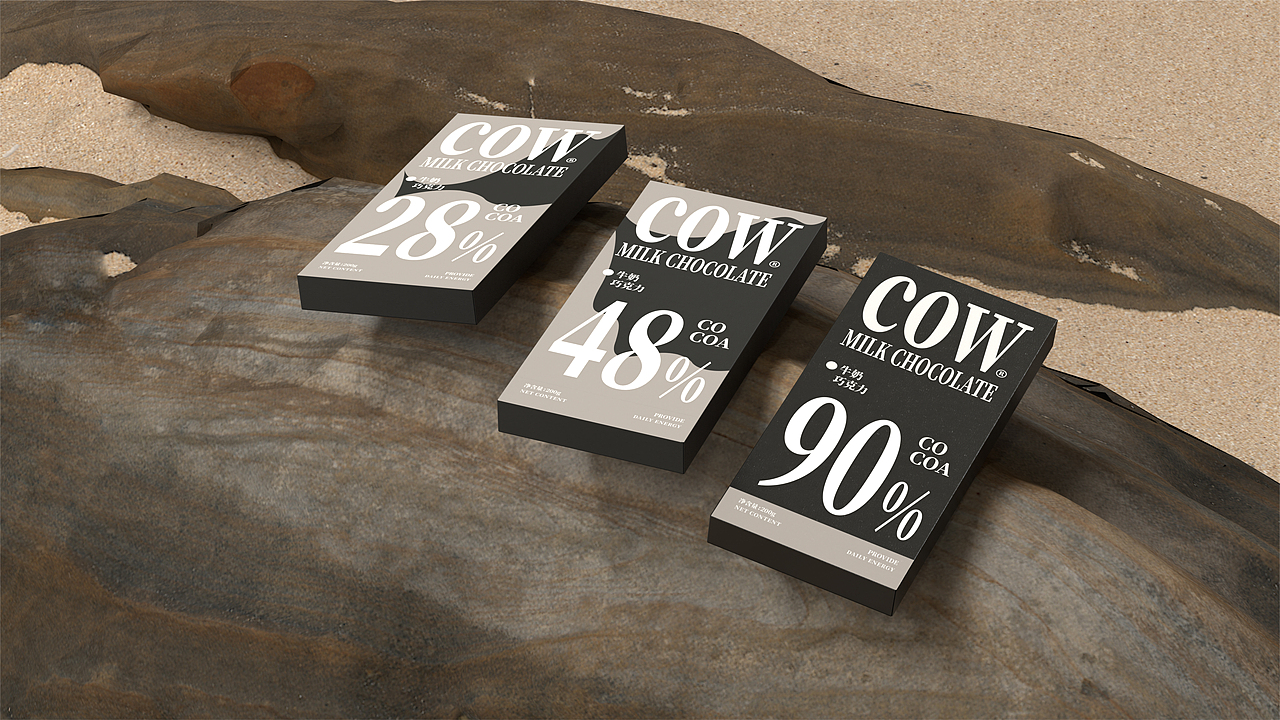 COW牛奶巧克力 | 包装设计