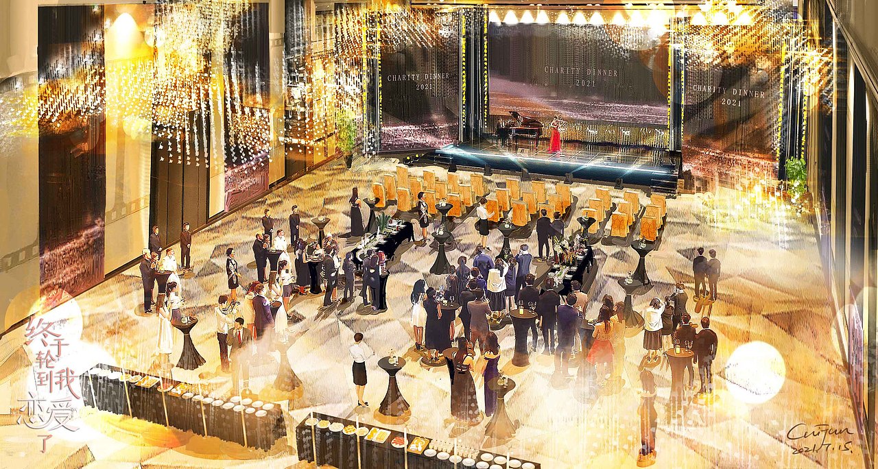 爱奇艺网剧《终于轮到我恋爱了》概念设计气氛图（图ZMzA1NjE2NjMy） - 其他影视 - 站酷设计师崔小囧原创素材 - 站酷ZCOOL