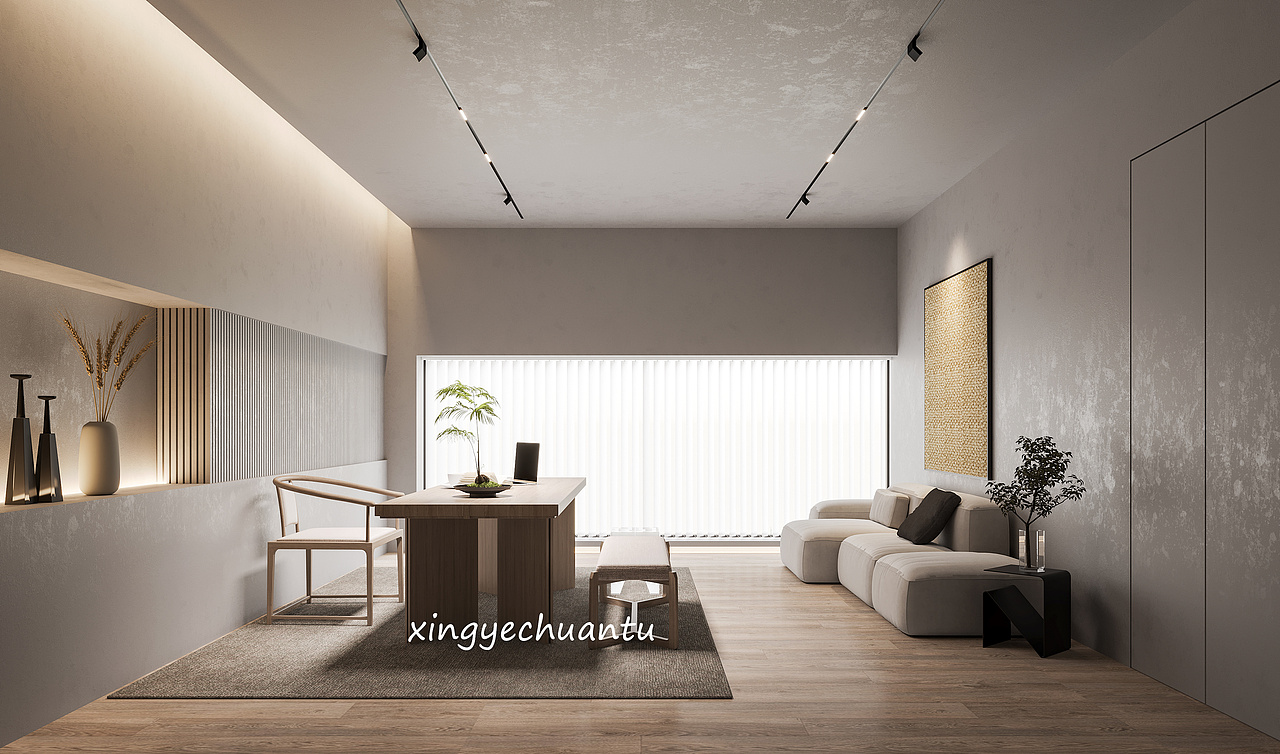 舒适温馨的办公空间——现代简约办公室设计