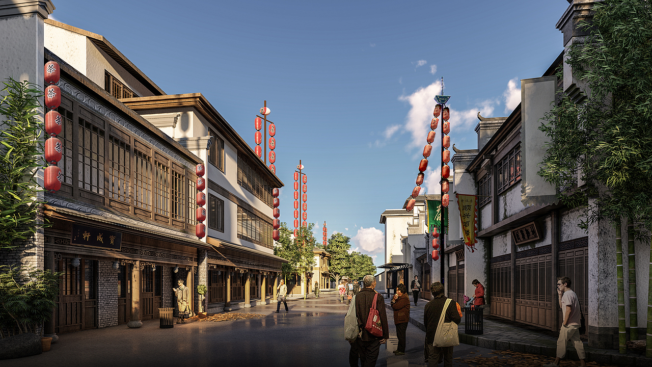 从化鸿飞广场园林景观设计方案（图ZMzY3Mzc2Mzgw） - 景观设计 - 站酷设计师UTO鹏宸城市更新原创素材 - 站酷ZCOOL