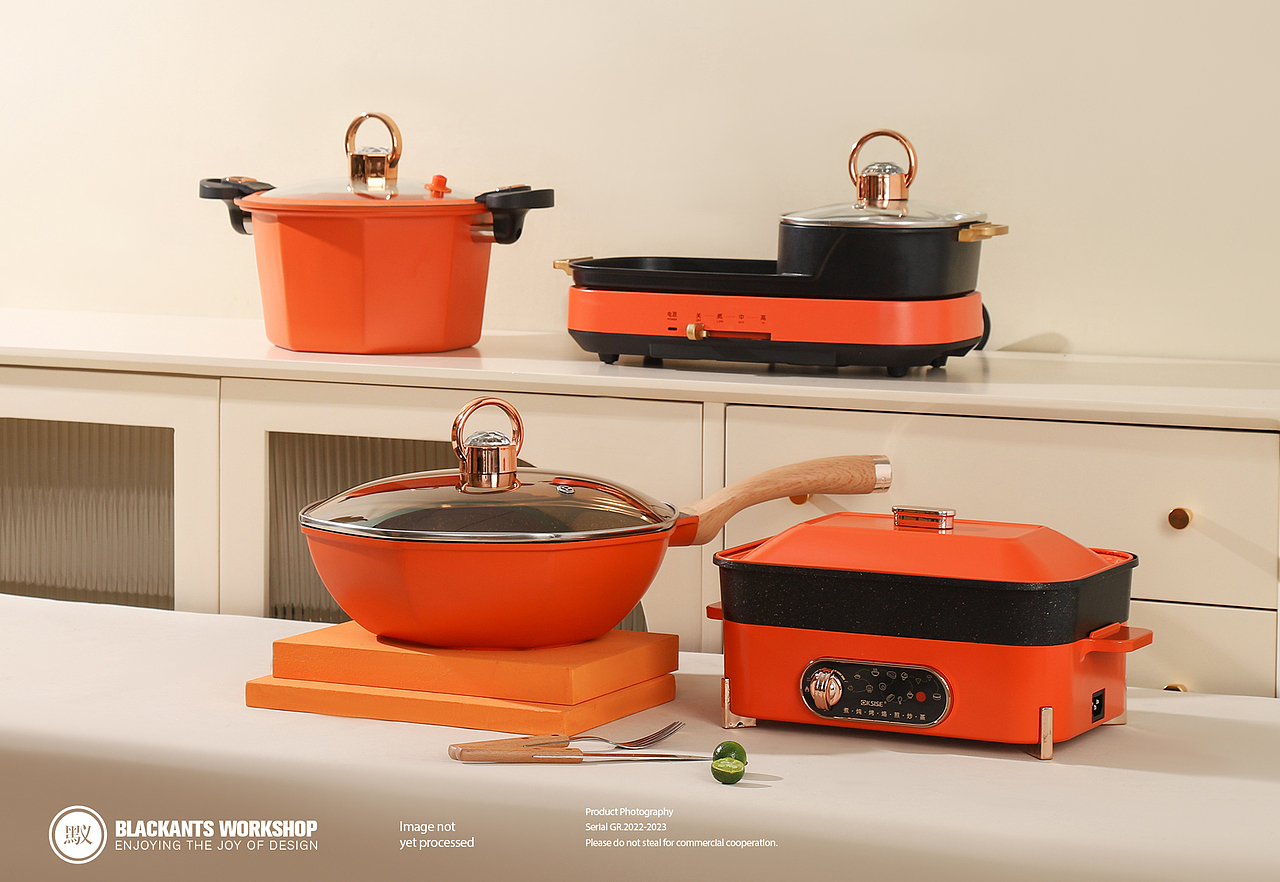 厨具摄影 | 套装锅具 ✖ Blcakants