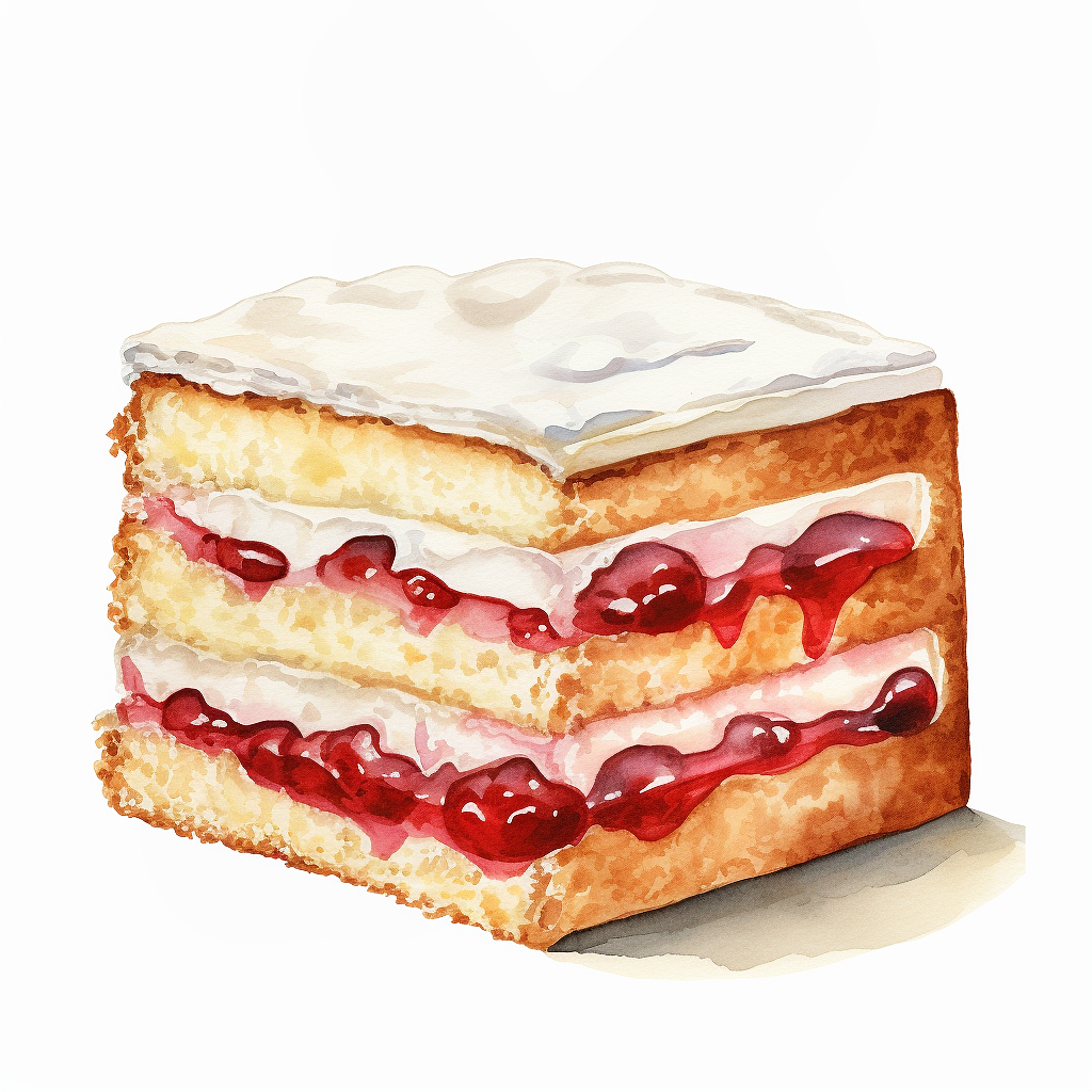 近期水彩绘画汇总(甜点篇)