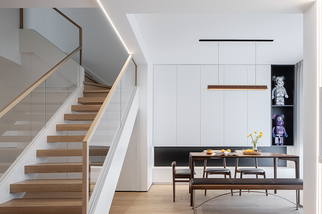 161㎡极简家,向心而居享受家的温馨!