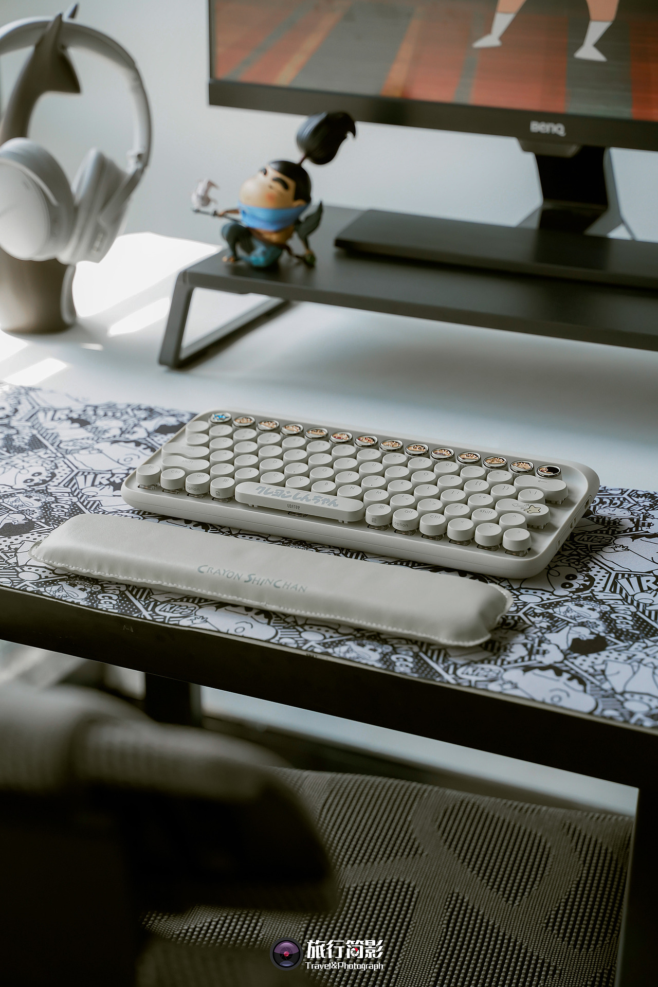 Lofree洛斐蜡笔小新联名款圆点机械键盘「数码简影」