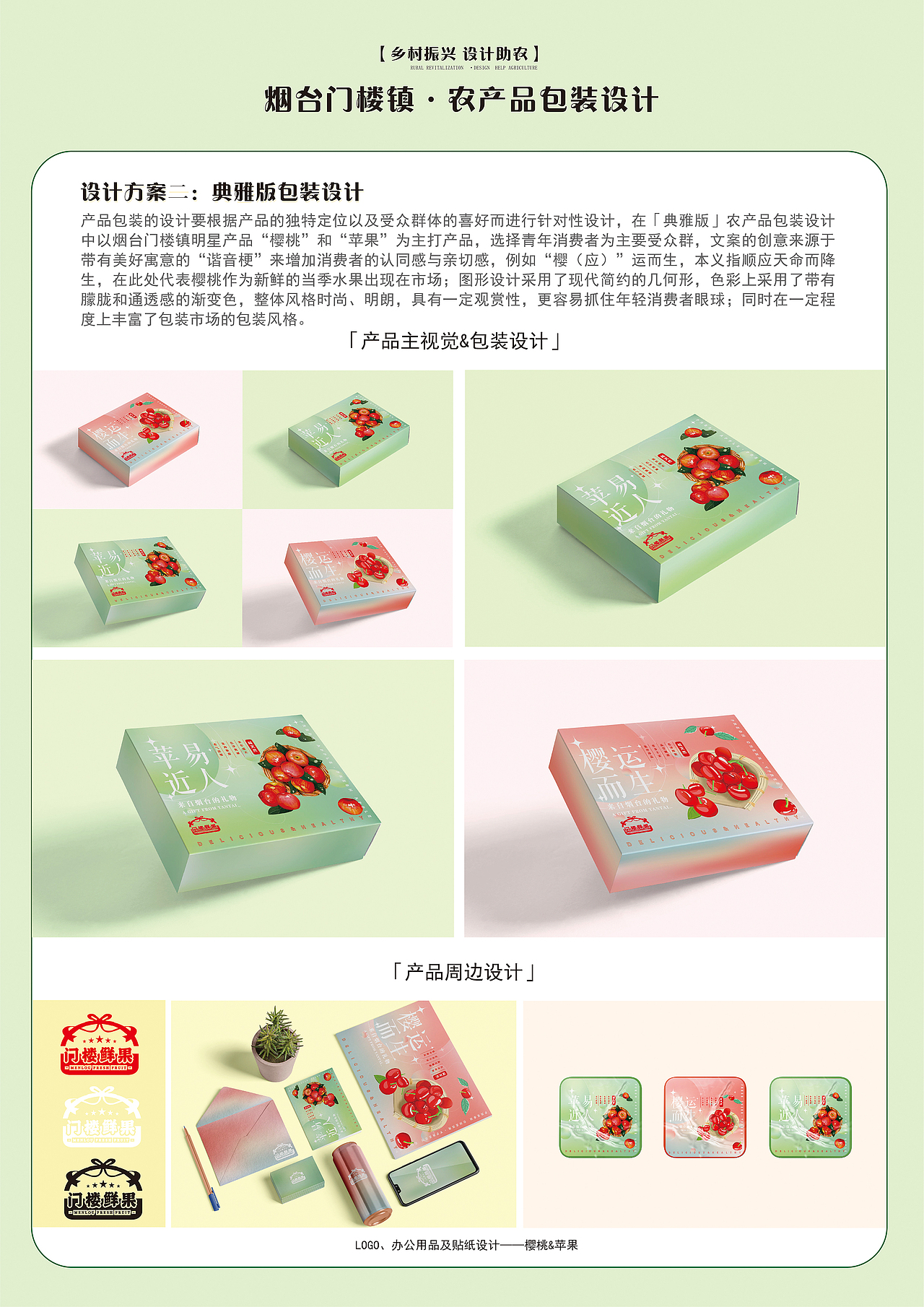 乡村振兴 设计助农——烟台门楼镇农产品包装设计（图ZMzE3NTUyNDA0） - 包装 - 站酷设计师是米粒原创素材 - 站酷ZCOOL