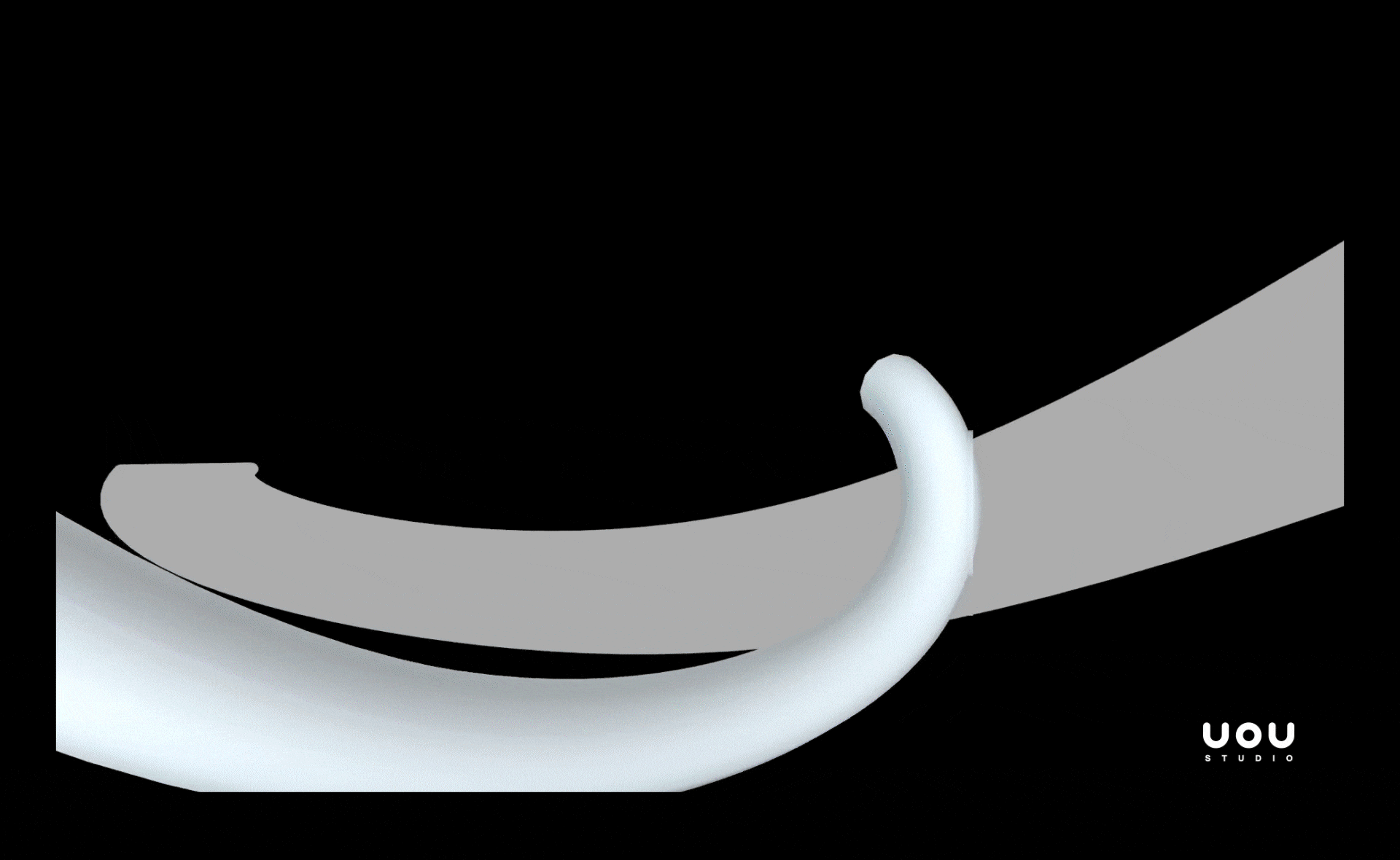 UoU | 剑灵2 LOGO 风格化水墨龙动态演绎