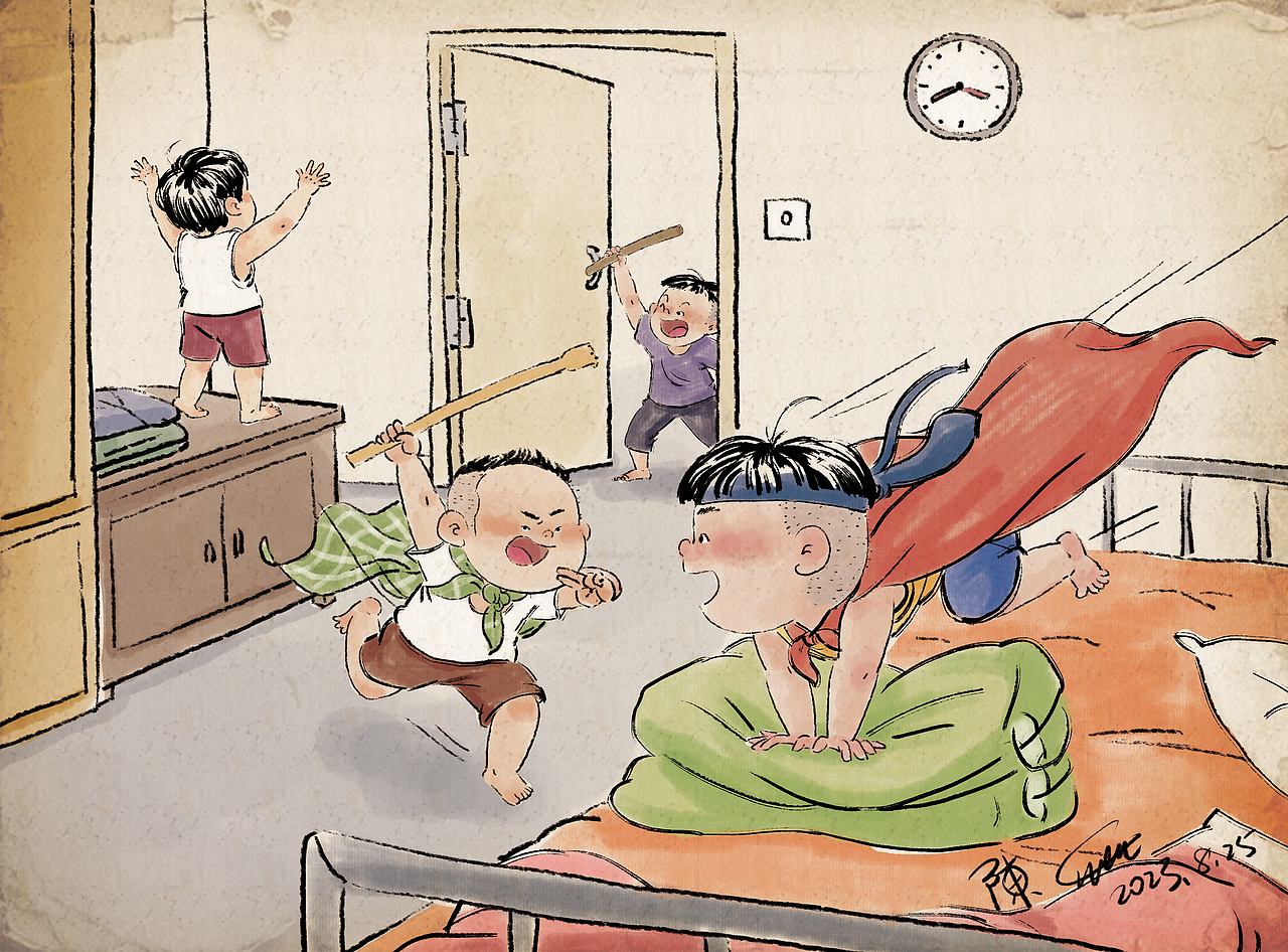 童年（合集二）（图ZMzU0Mjg1NDI4） - 儿童插画 - 站酷设计师陈楠MUtouNAN原创素材 - 站酷ZCOOL