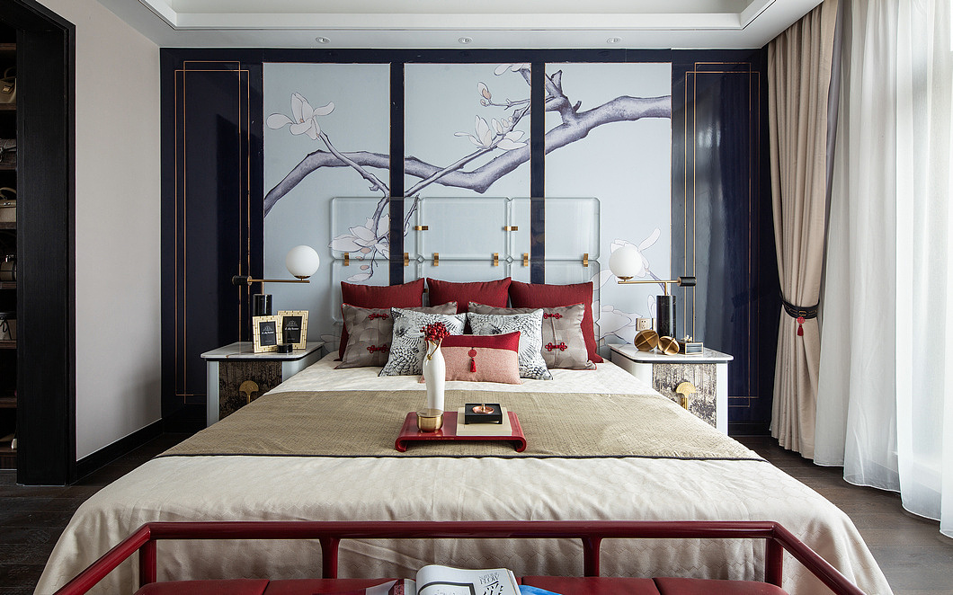 当红时代，左右两面—新中式（图ZMzY1OTQ1NDMy） - 家装设计 - 站酷设计师吴玥原创素材 - 站酷ZCOOL