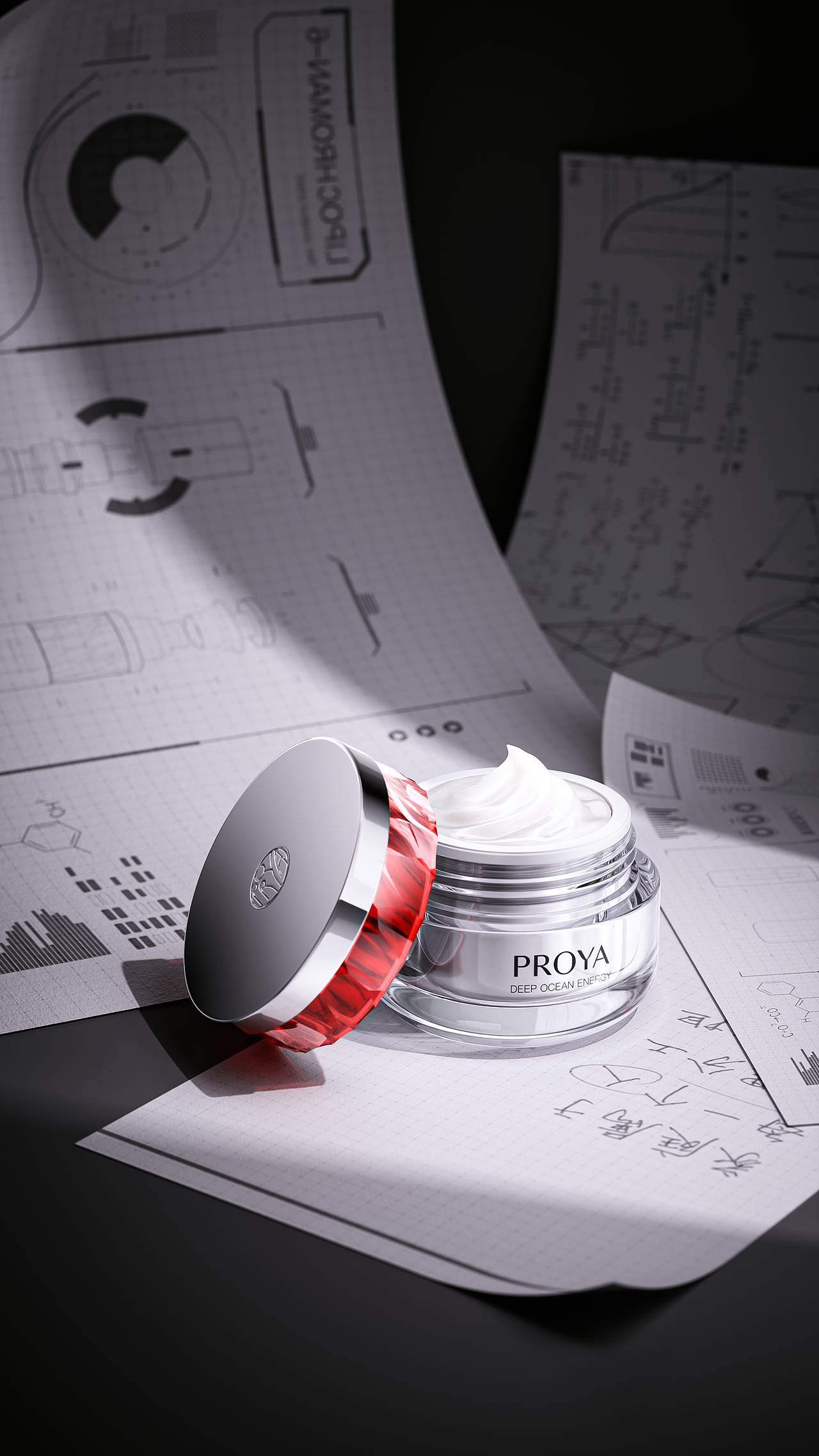 Proya-珀莱雅 | 产品渲染（图ZMzQ1MzQ5Nzky） - 产品 - 站酷设计师百威不是啤酒原创素材 - 站酷ZCOOL