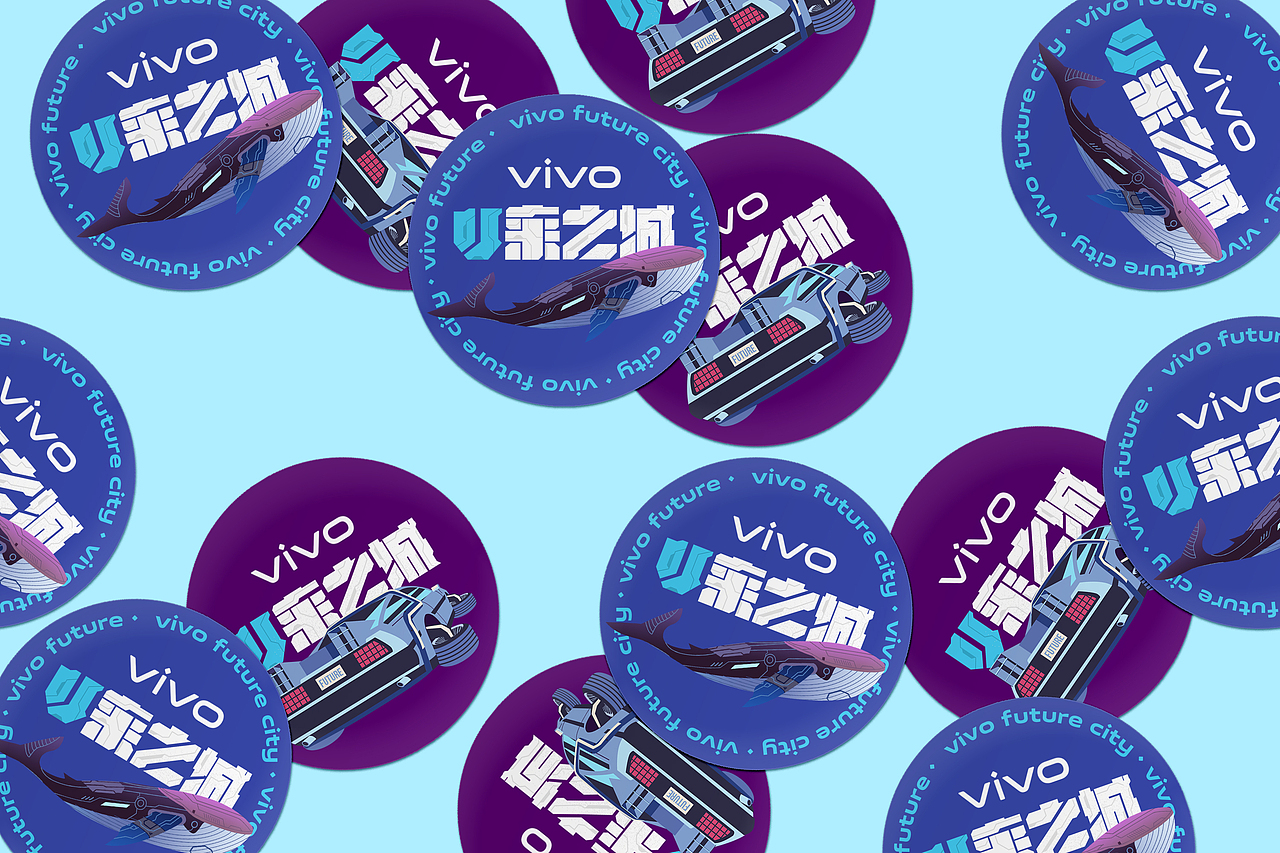 v来之城-vivo赛博城市创意主题设计（图ZMzA4NTM5Njky） - 主题/皮肤 - 站酷设计师贾斯帕11原创素材 - 站酷ZCOOL