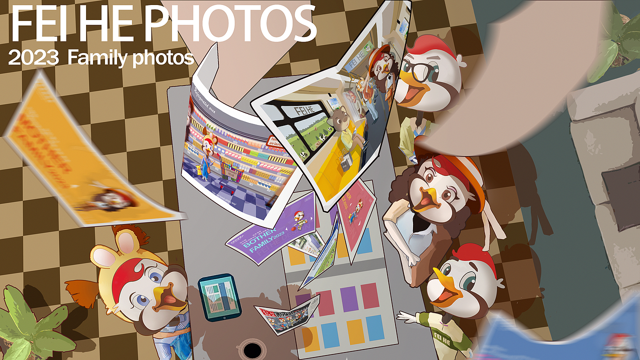 飞鹤IP形象创作升级