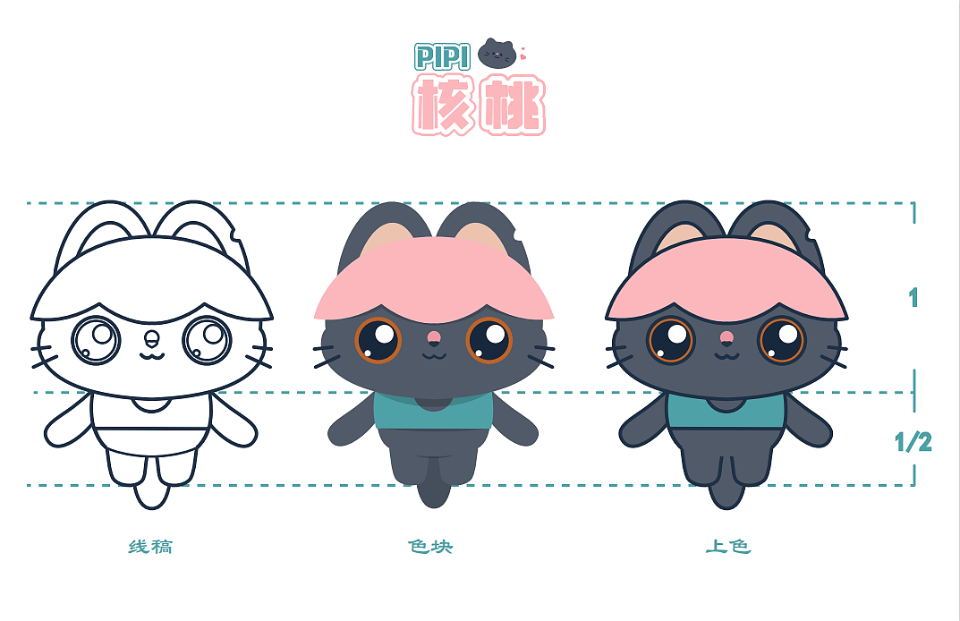 PIPI核桃（图ZMzA3OTMyOTcy） - 创作习作 - 站酷设计师爱画画的小小侠原创素材 - 站酷ZCOOL
