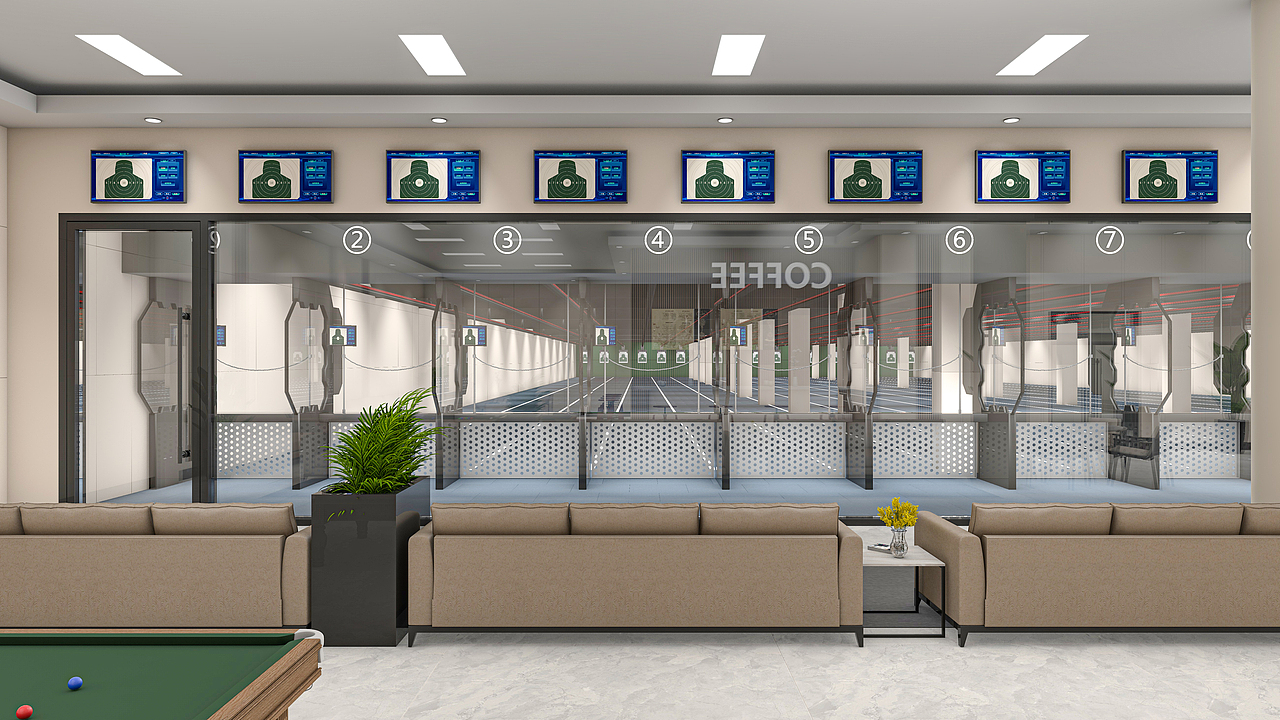 靶场布局效果图（图ZMzYwOTQ5ODky） - 建筑/空间 - 站酷设计师wiviya原创素材 - 站酷ZCOOL