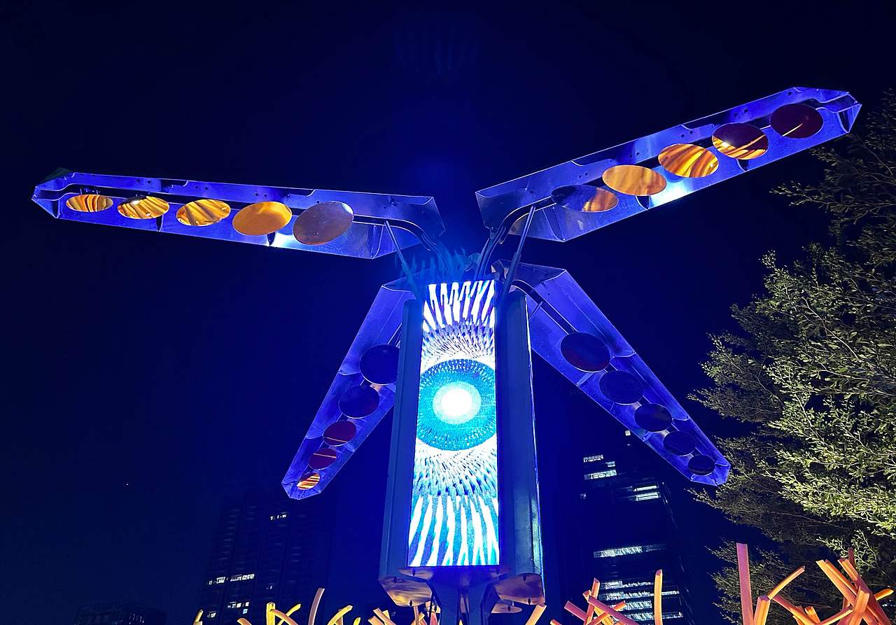 城市光雕塑 | Firefly Machine_有反应工作室-站酷ZCOOL