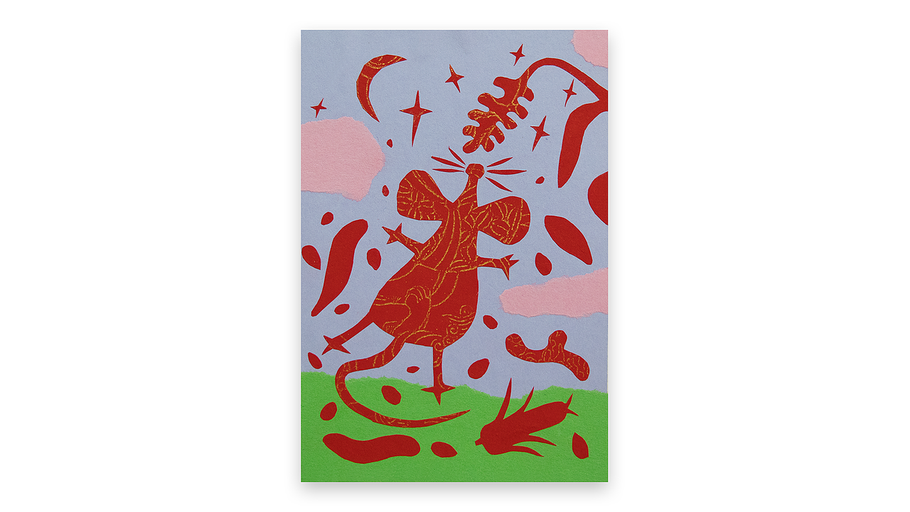 鼠 Mouse 2023年
<br>我第二怕的小动物<br>最怕的是蝙蝠吧<br><br><br><br>