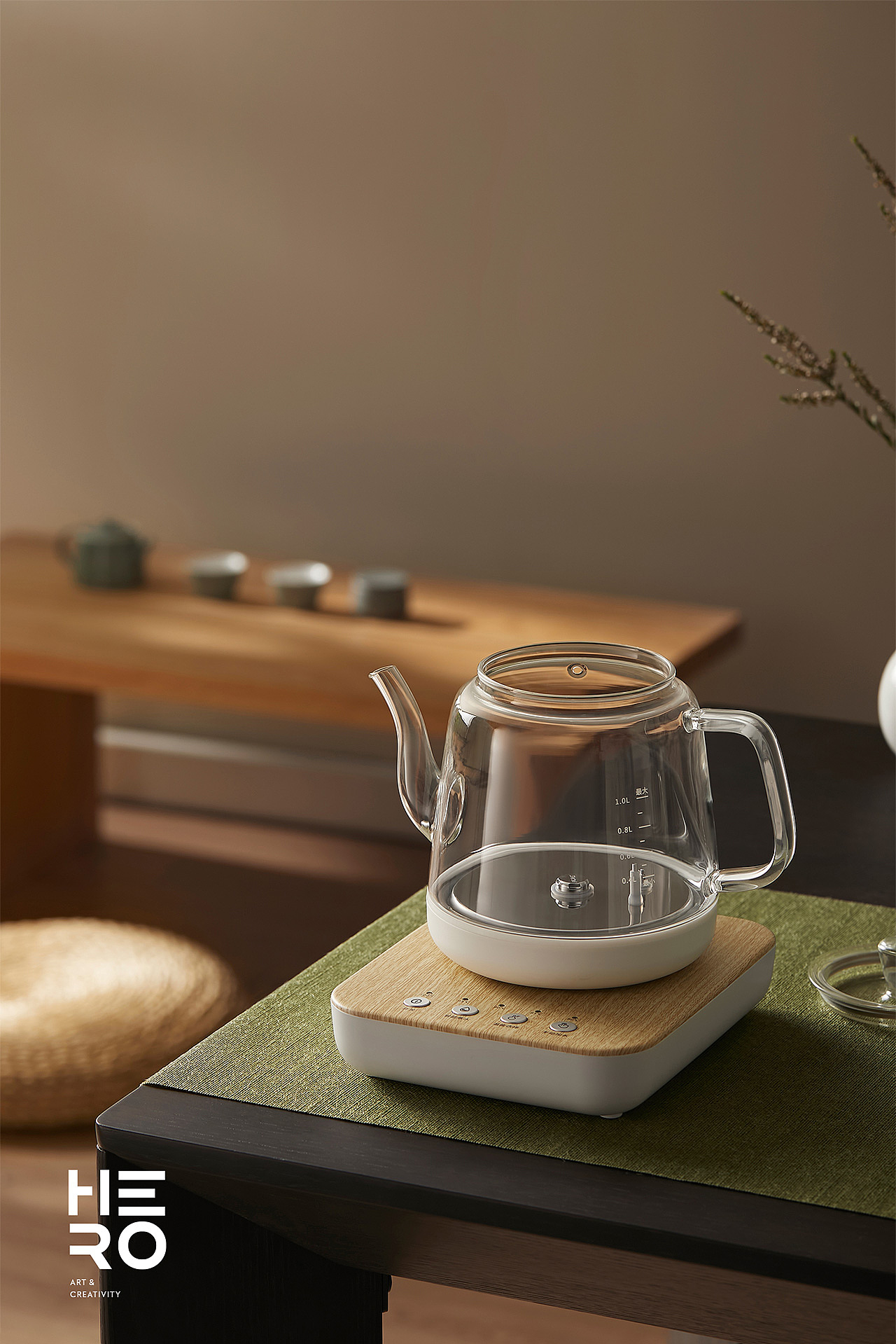 MING ZHAN鸣盏 ✖️ HERRO — 鸣盏智能上水玻璃茶壶（图ZMzI1Mzk0NTA4） - 电商 - 站酷设计师HERRO希奥原创素材 - 站酷ZCOOL