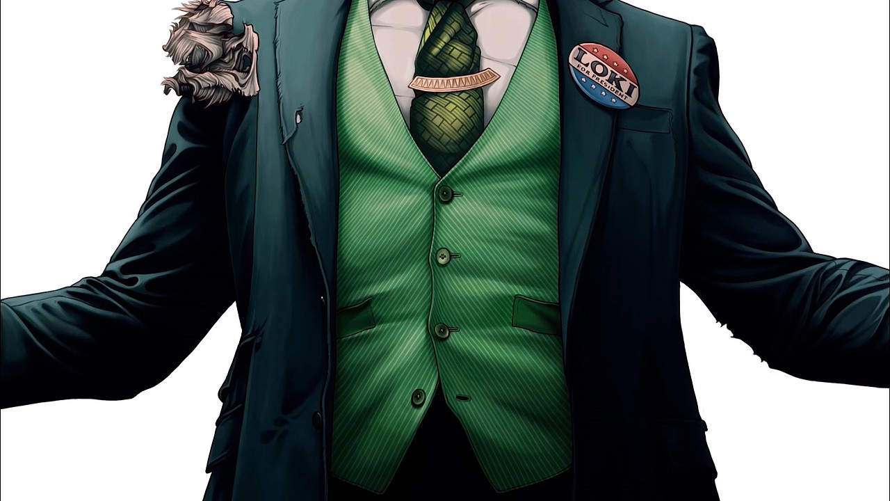 PS手绘教程:洛基President Loki(图ZMzQ1MzUyMDM2) - 创作习作 - 站酷设计师野孩子涂鸦原创素材 - 站酷ZCOOL