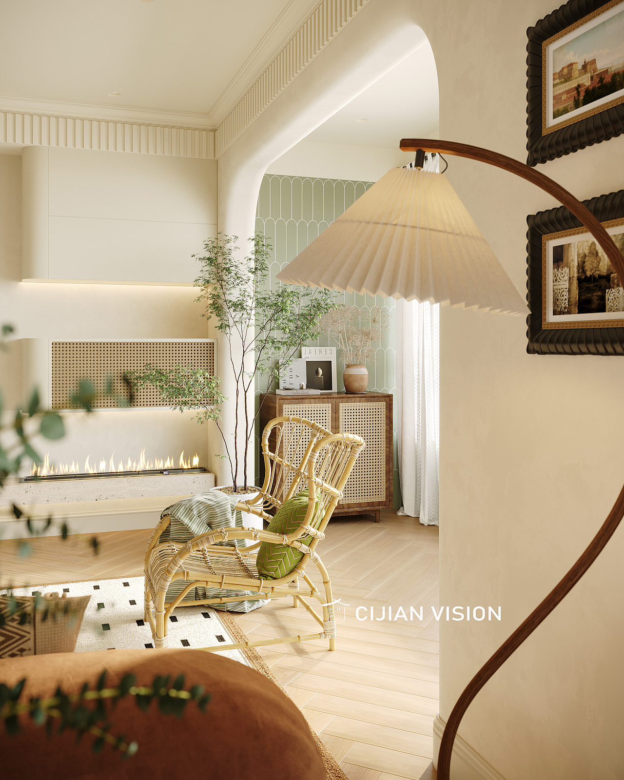 精致的南洋复古风