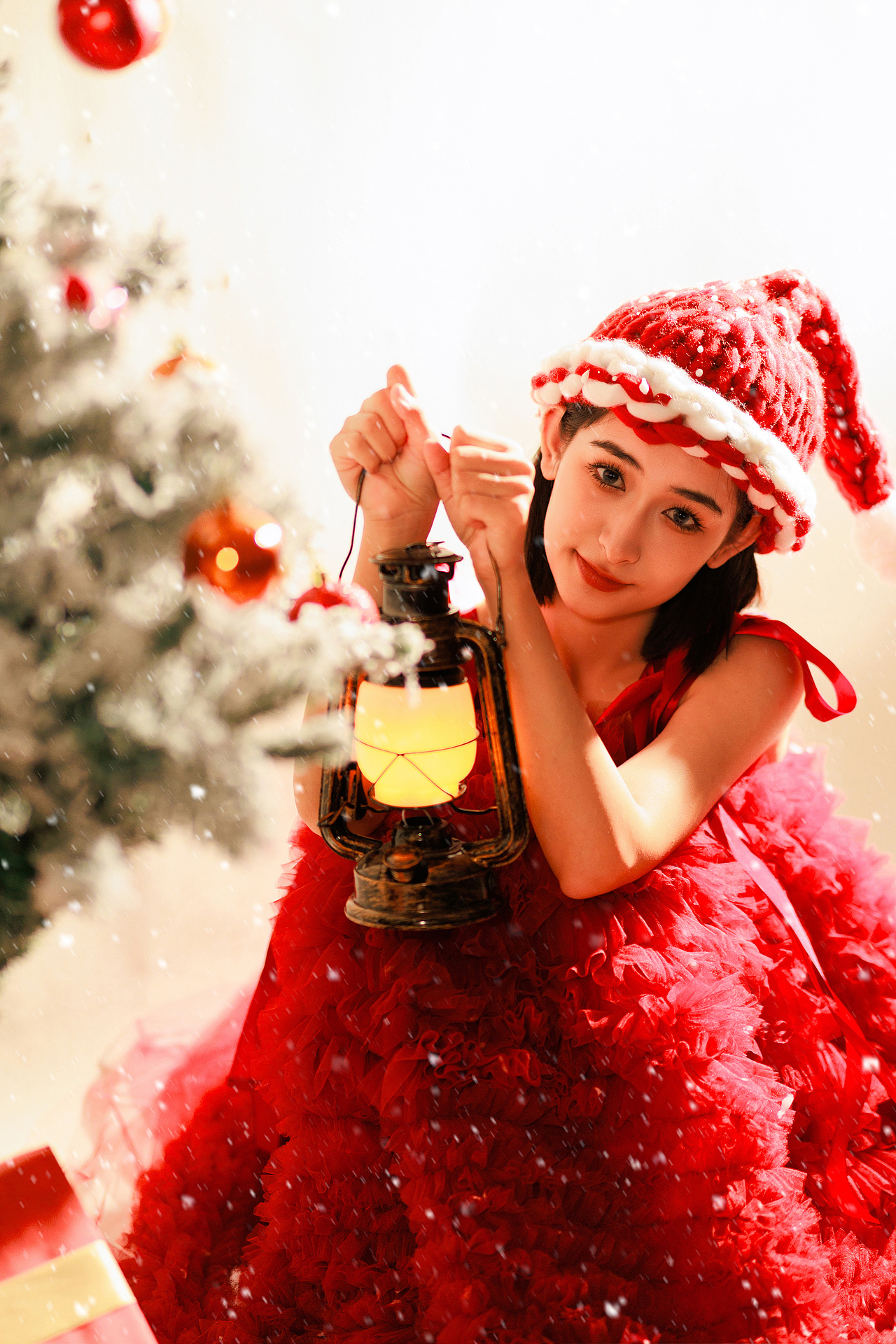🎄圣诞写真（图ZMzU1MzQyMDk2） - 人像摄影 - 站酷设计师拾影饮月原创素材 - 站酷ZCOOL