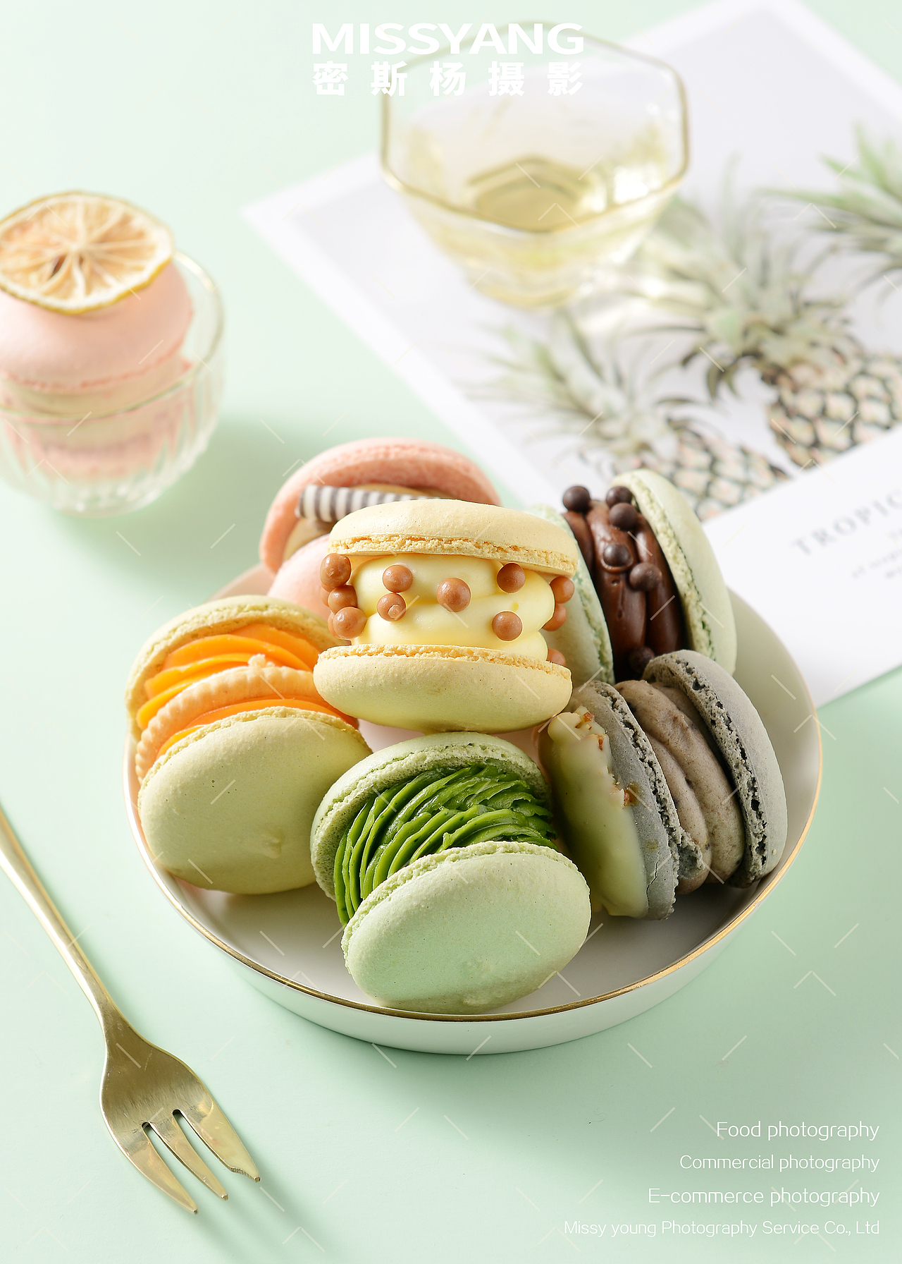 面包零食合集|吐司月饼冰淇淋甜点饼干蛋糕|美食摄影