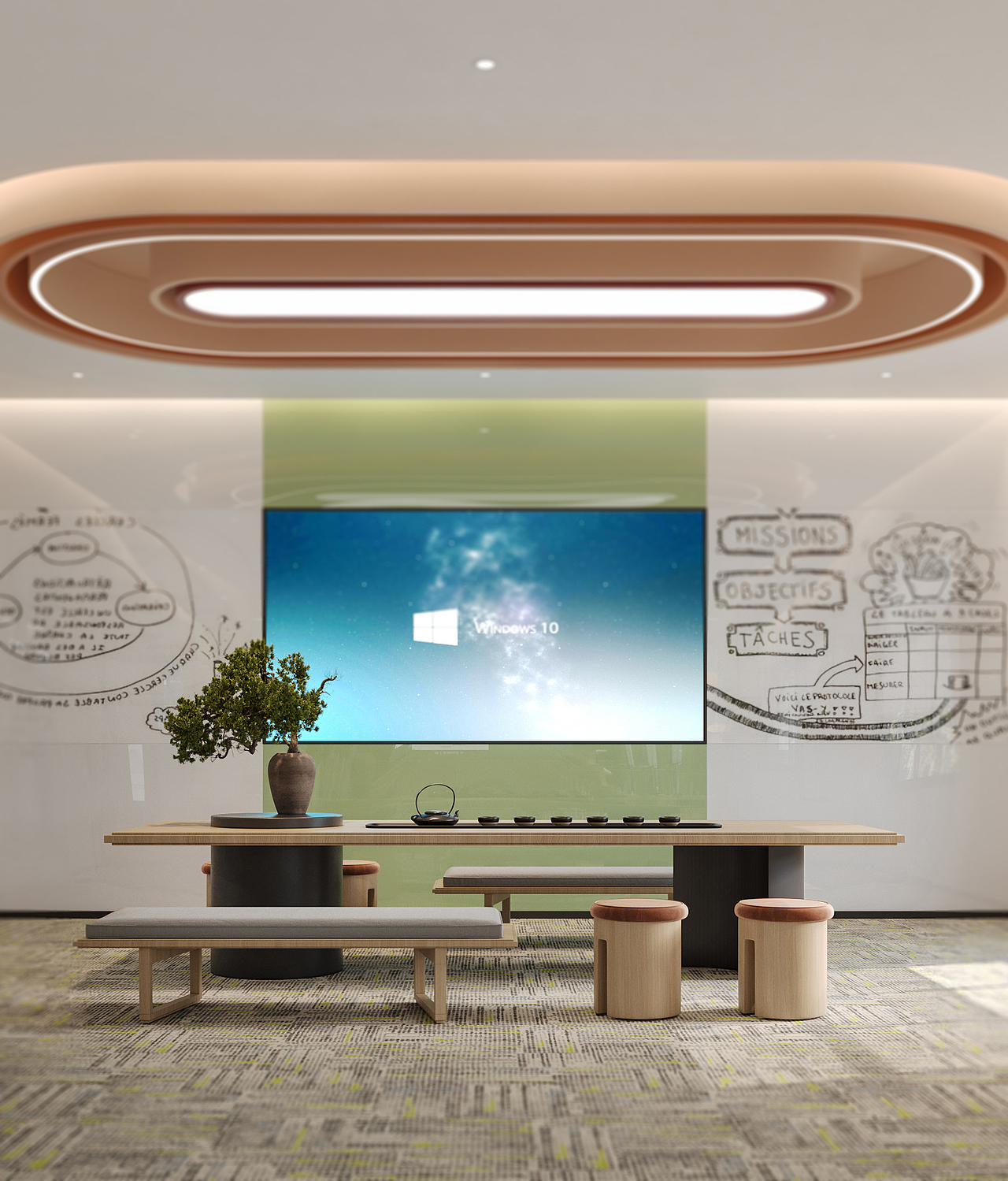 多彩校园丨效果表现（图ZMzU1Njk1NTYw） - 家装设计 - 站酷设计师郑点钱原创素材 - 站酷ZCOOL