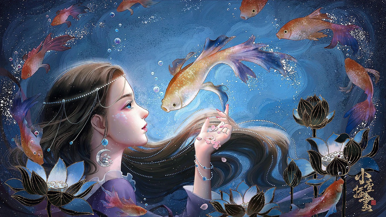 古风美少女 系列（图ZMzEzNDk4MTA0） - 商业插画 - 站酷设计师叮小萱原创素材 - 站酷ZCOOL