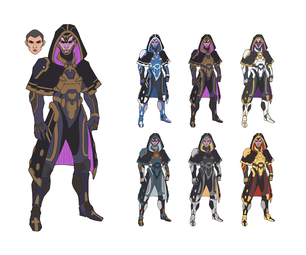 作品集(含个人创作及商业项目)