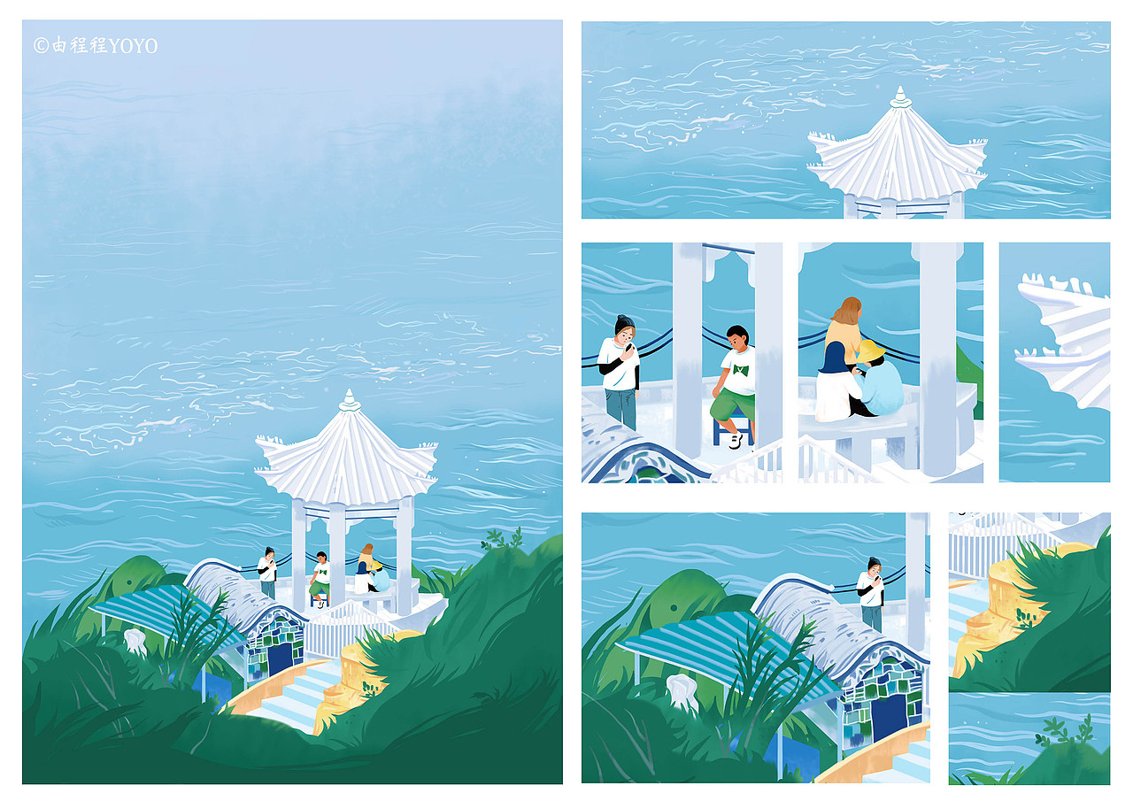 我看到的/我画的（图ZMzcxMDAwNTgw） - 艺术插画 - 站酷设计师由程程yoyo原创素材 - 站酷ZCOOL