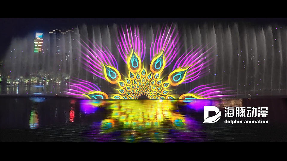 郴洲北湖公园水幕电影光影秀（图ZMzU3OTIyMjEy） - 建筑/空间 - 站酷设计师海豚动漫原创素材 - 站酷ZCOOL