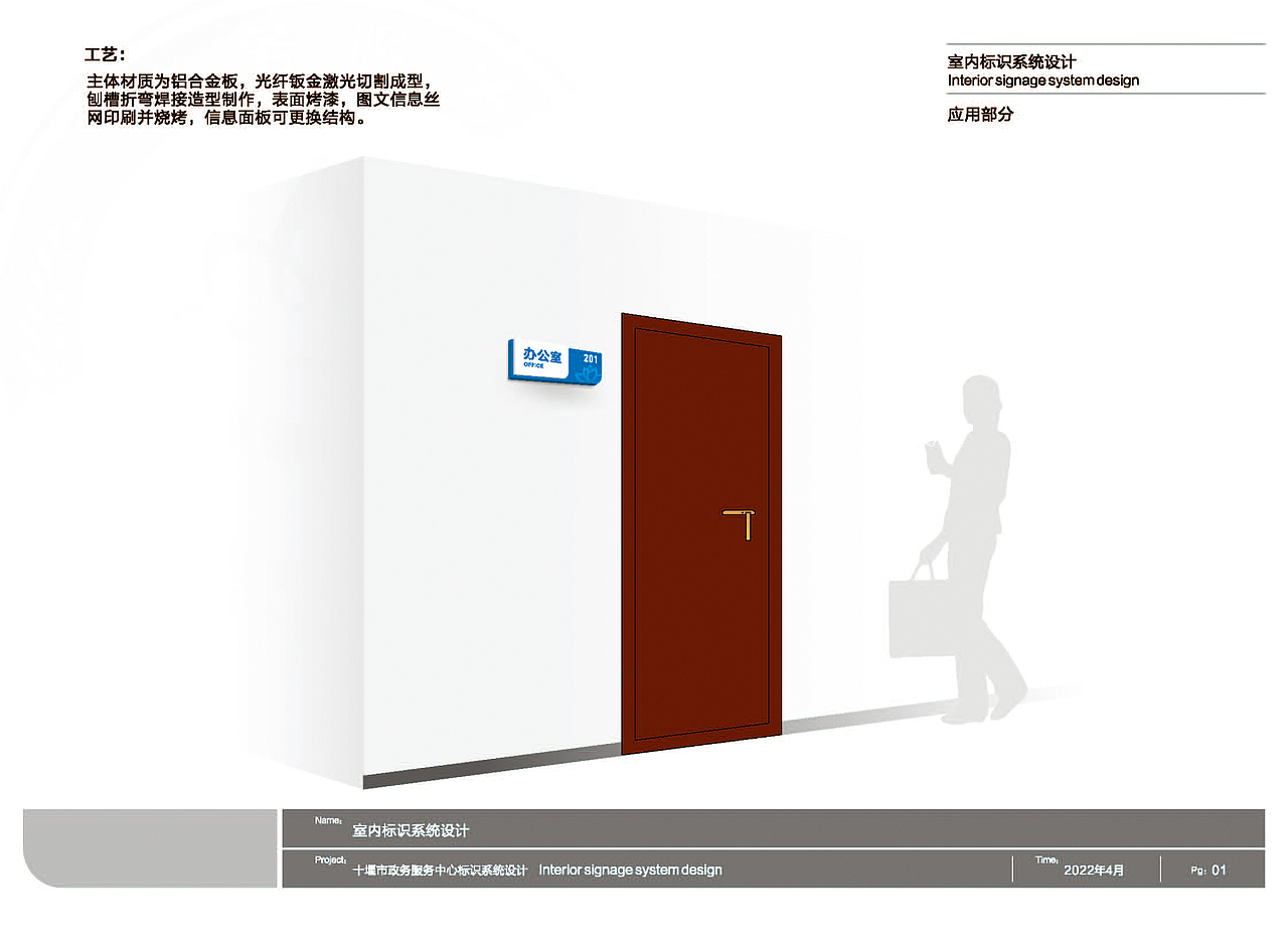 市民服务中心导视方案