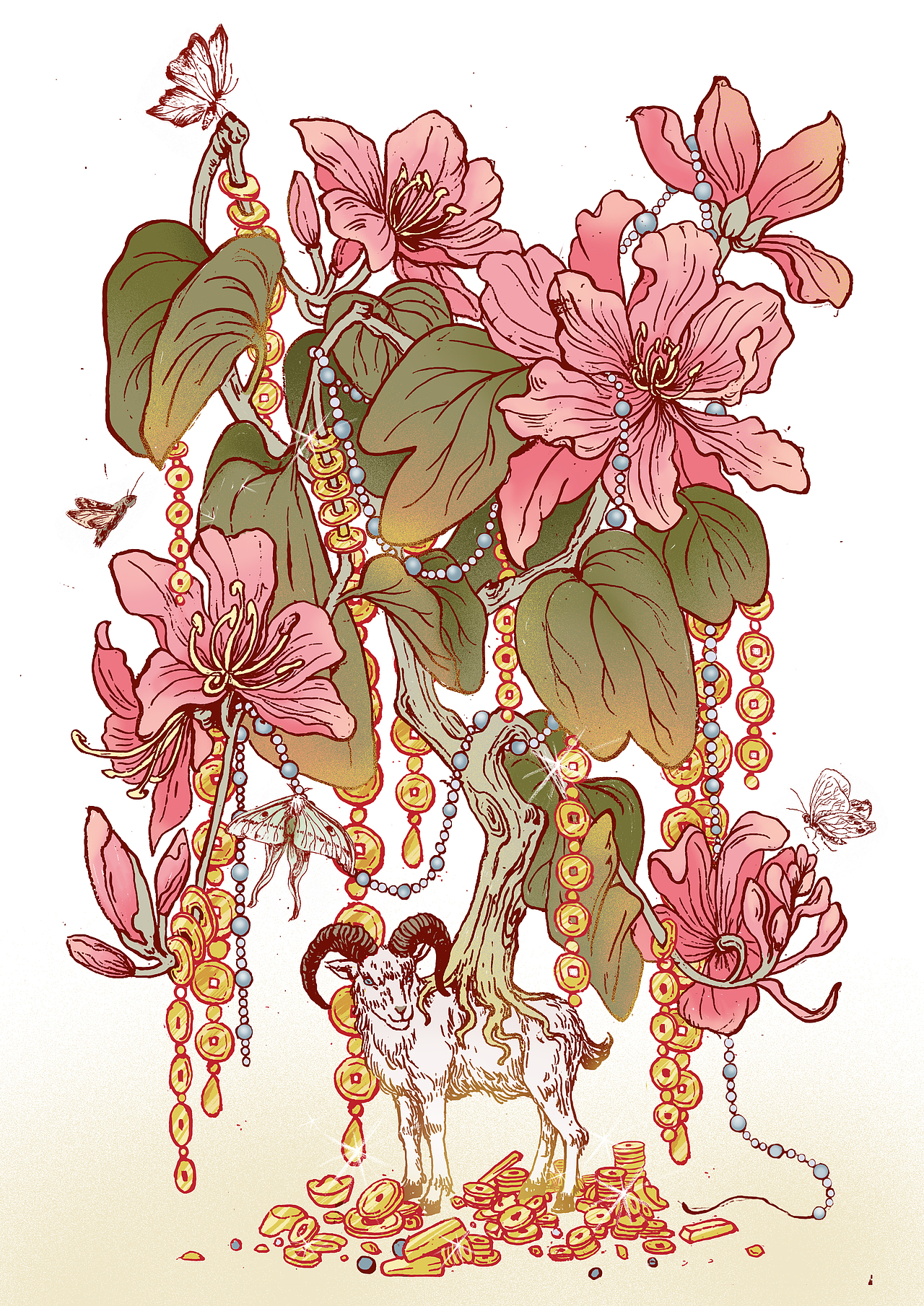 十二生肖-金钱树