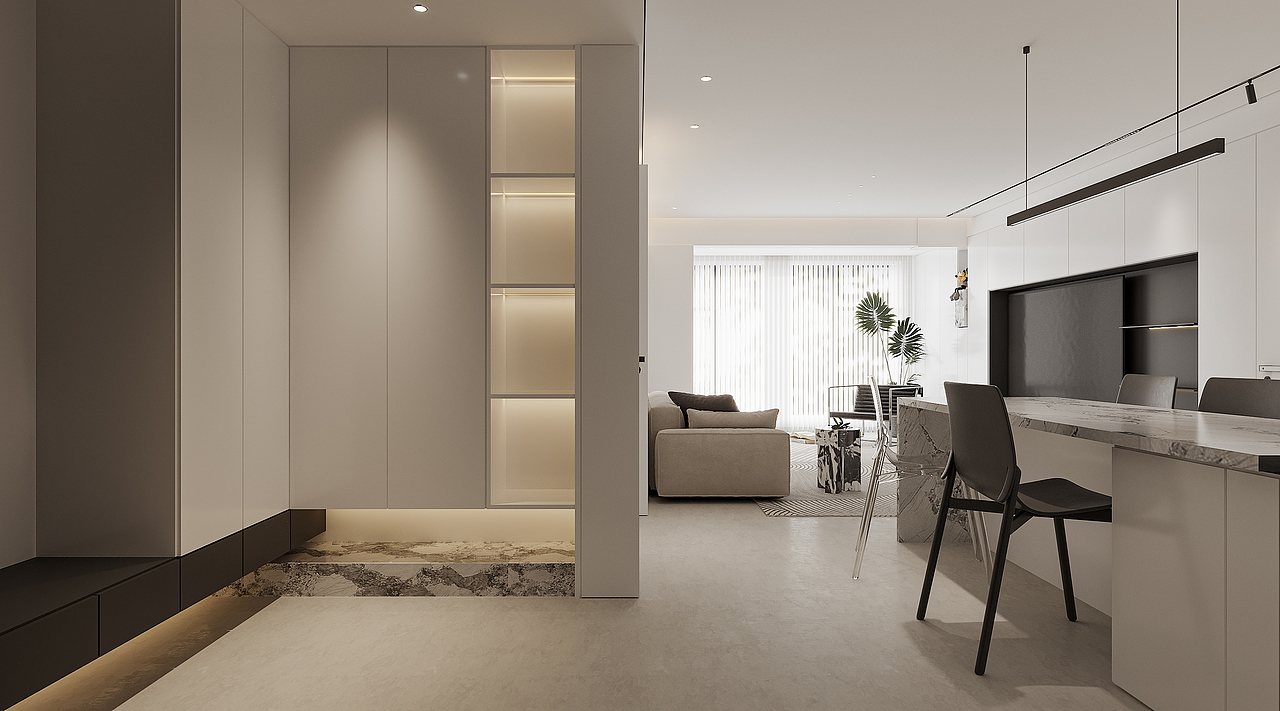 极简白（原创）郑州金科（图ZMzI0NzgxMTA4） - 家装设计 - 站酷设计师WJSTUDIO無界原创素材 - 站酷ZCOOL