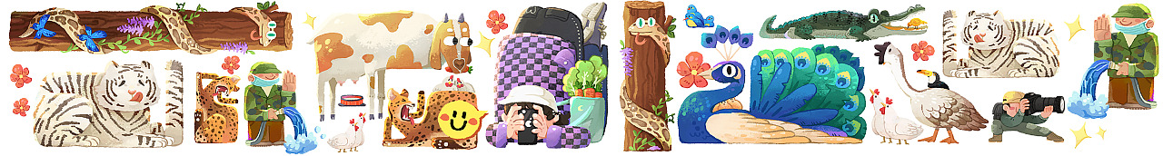 【回旋立体书】—动物园游记