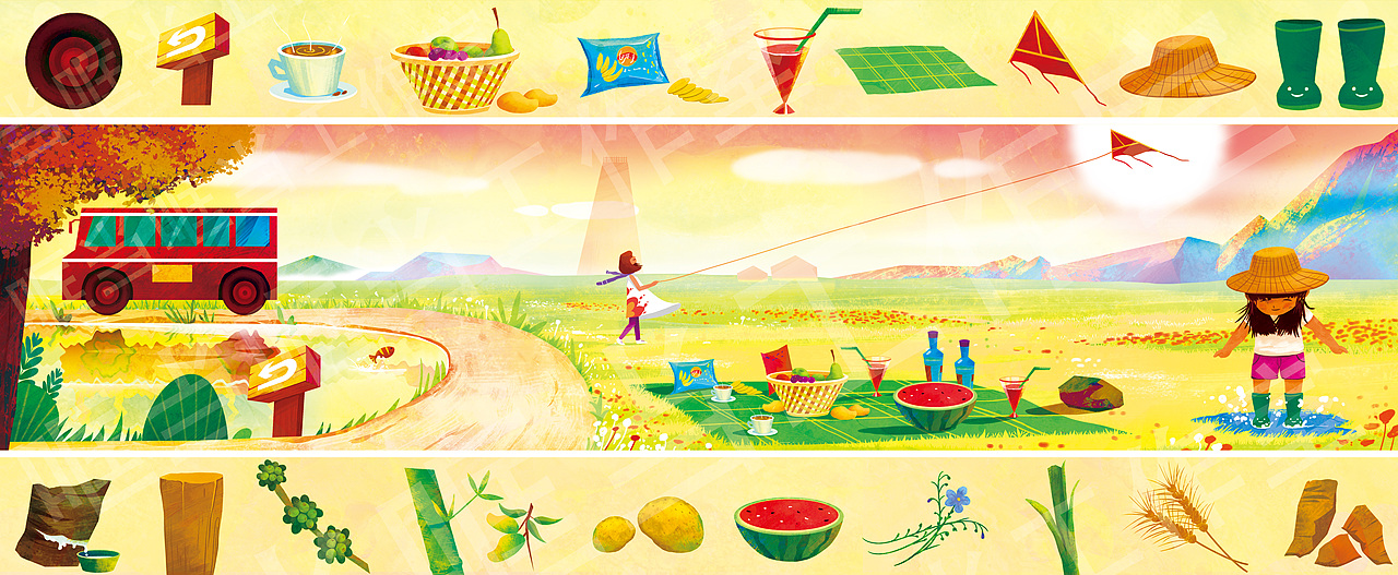 少儿科普百科全书插画（一）