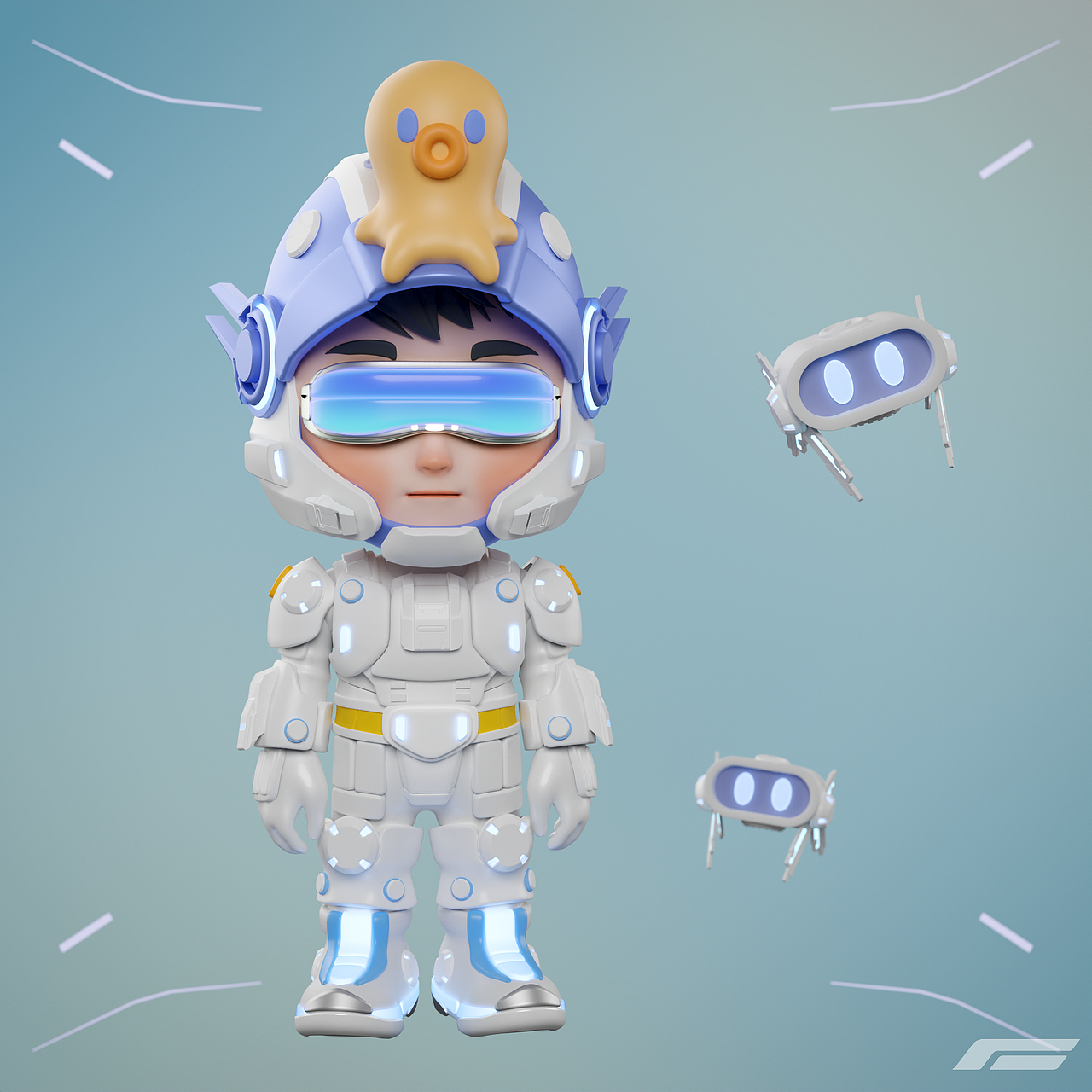 赛博宝贝-原创潮玩风NFT