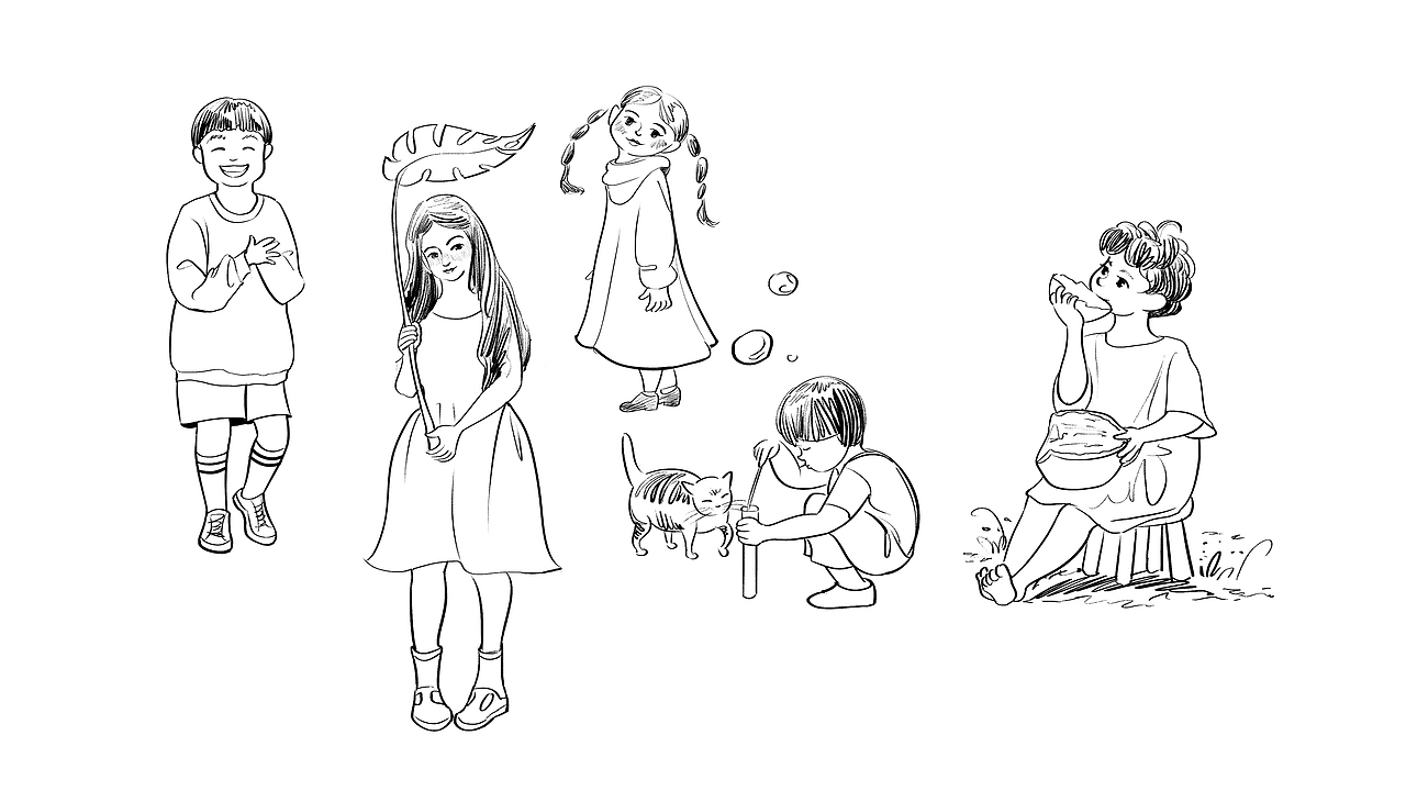 这一年画的一些速写